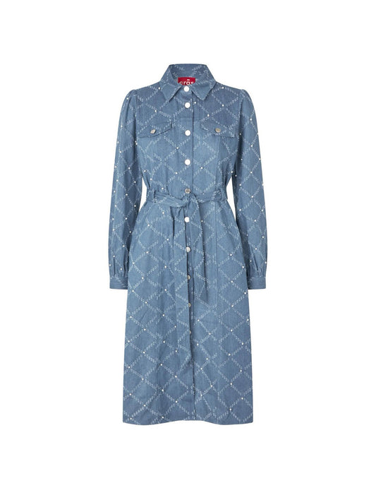 Selenacras Dress Light Blue Cras