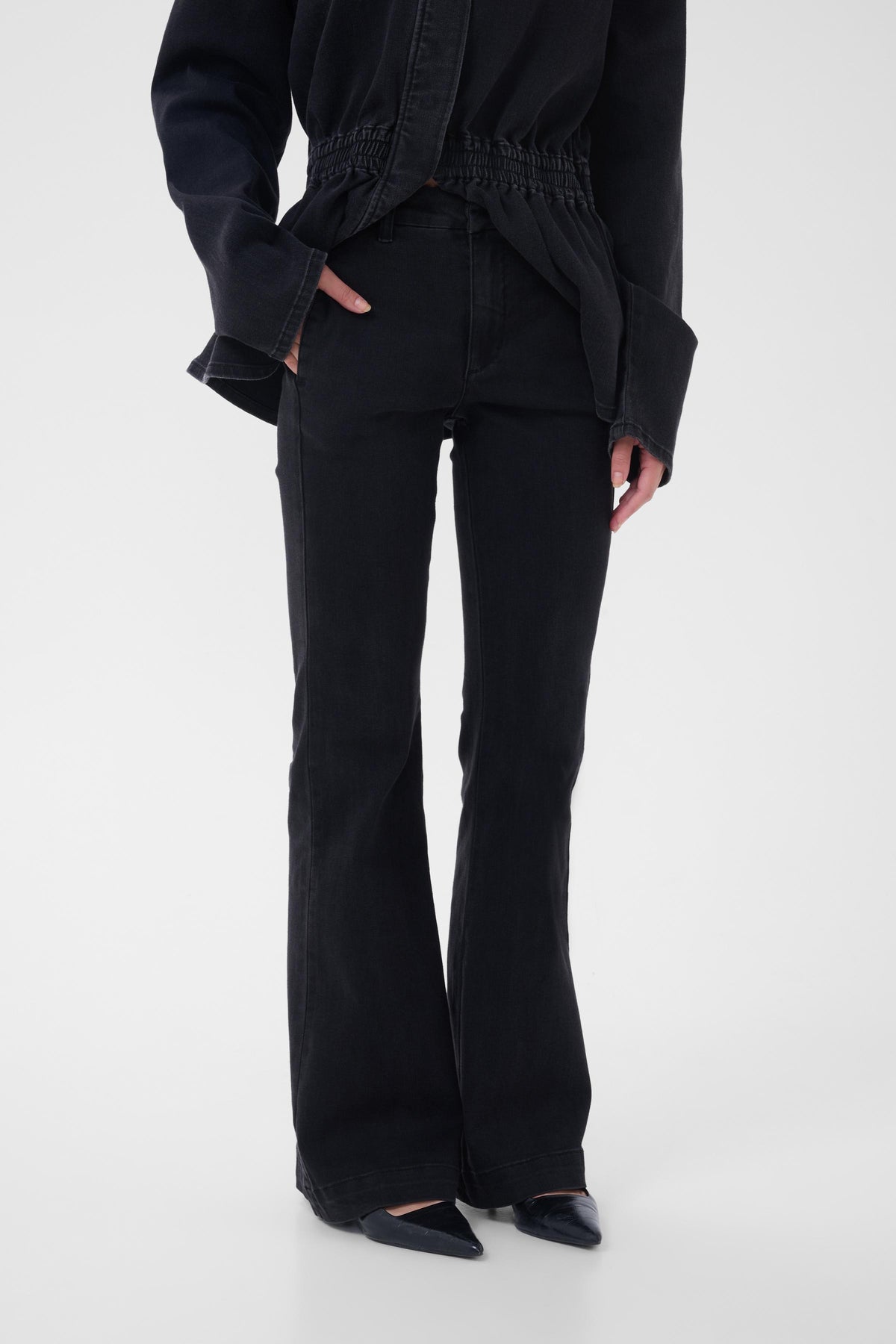 Ayo Jeans Bootcut 170 Black Wash My Essential Wardrobe