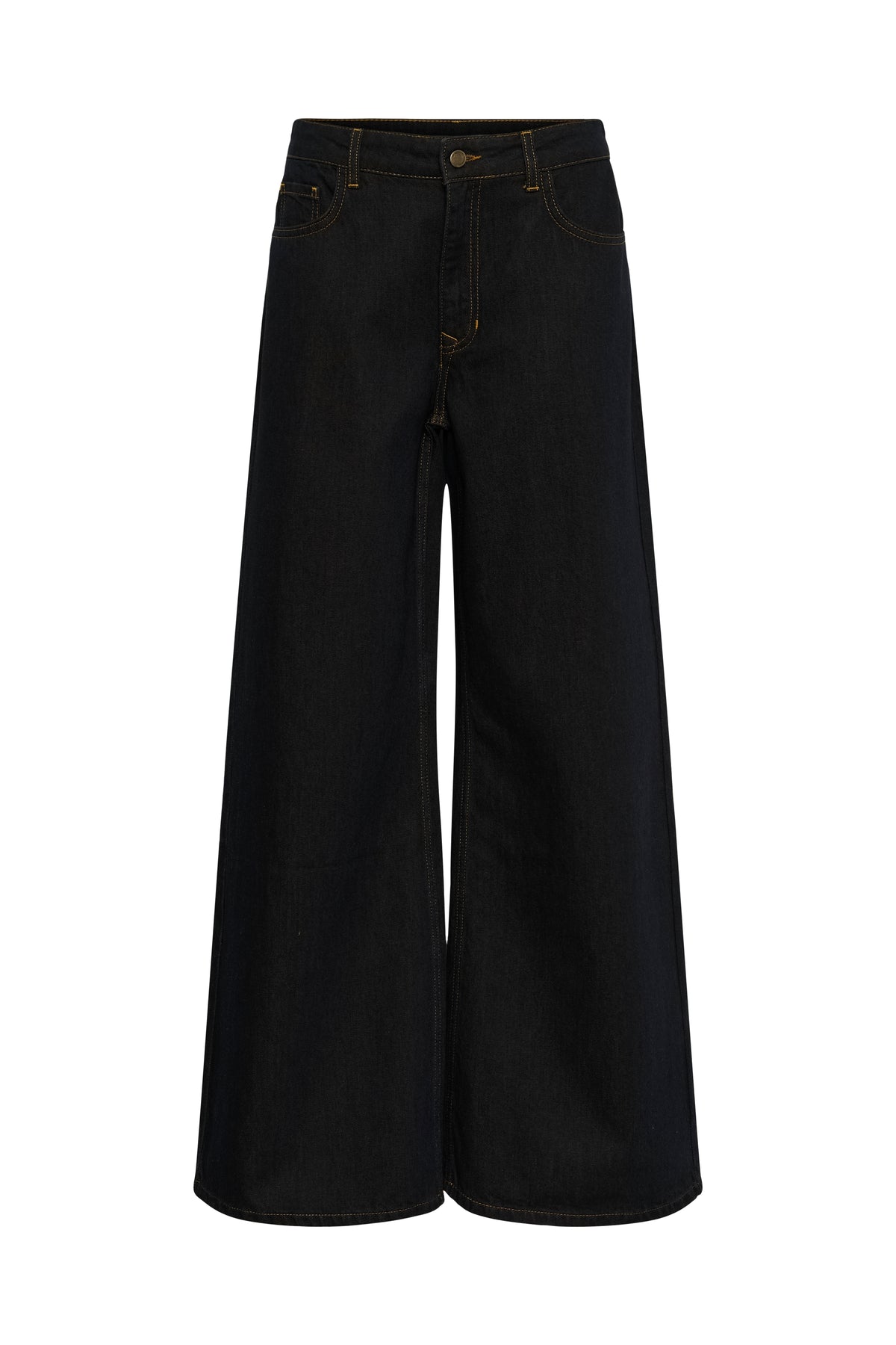 Oline Wide Jeans 186 Blue/ Brown My Essential Wardrobe