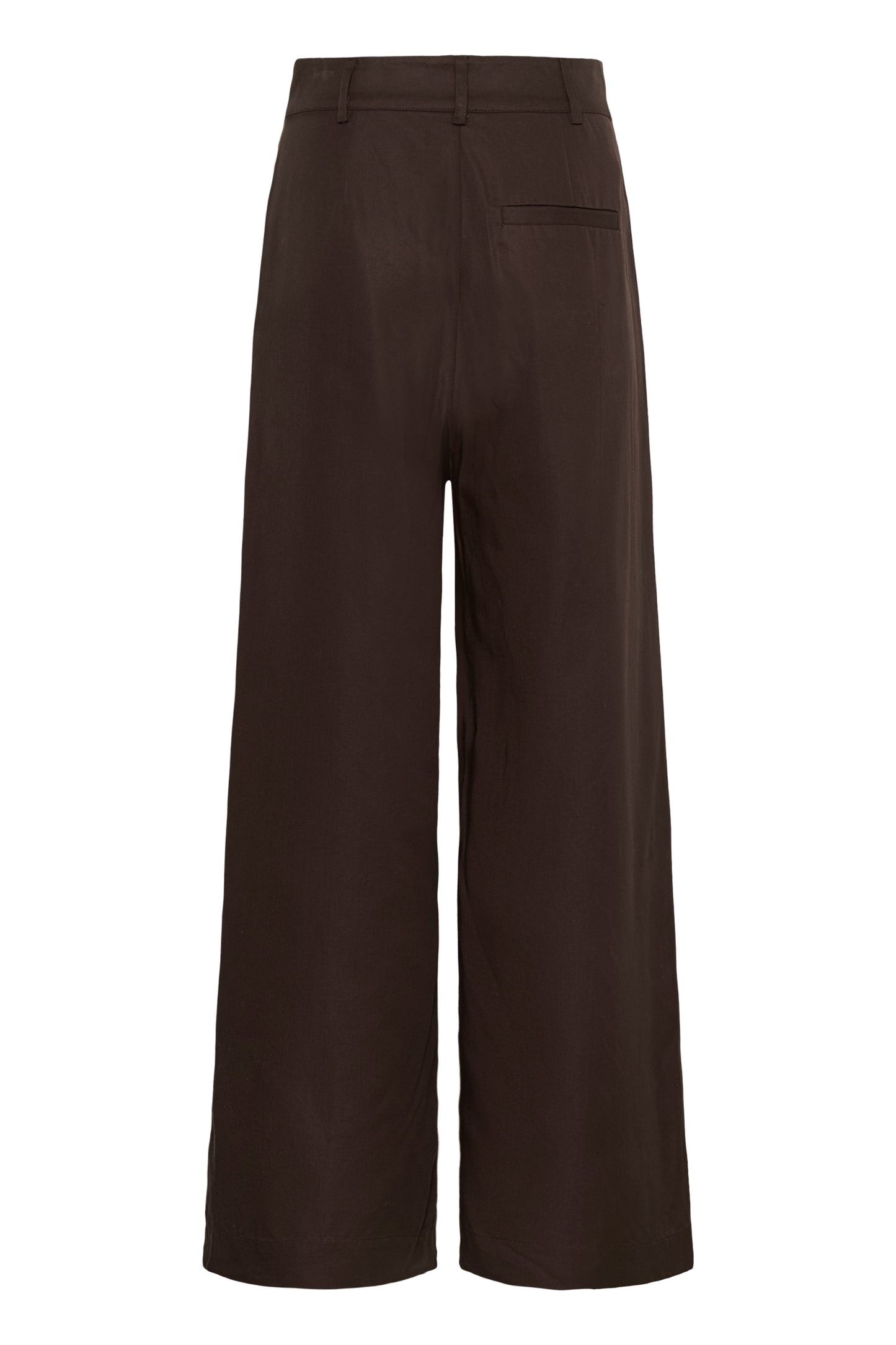 Jojo Wide Pant Dark Brown My Essential Wardrobe