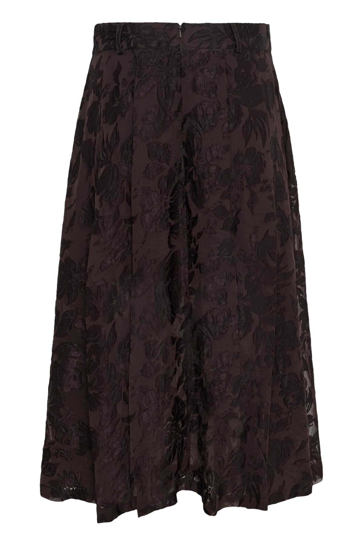 Enya Skirt Chocolate Plum My Essential Wardrobe