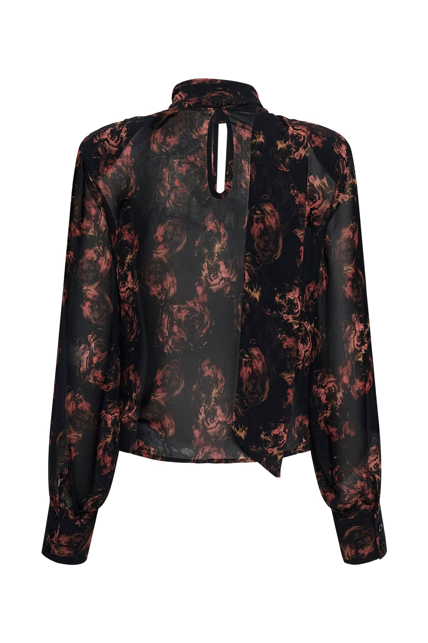Leean P Blouse Dark Roses Gestuz