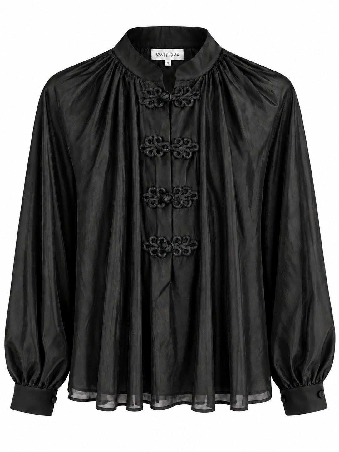 Evelyn LS Top Black Continue