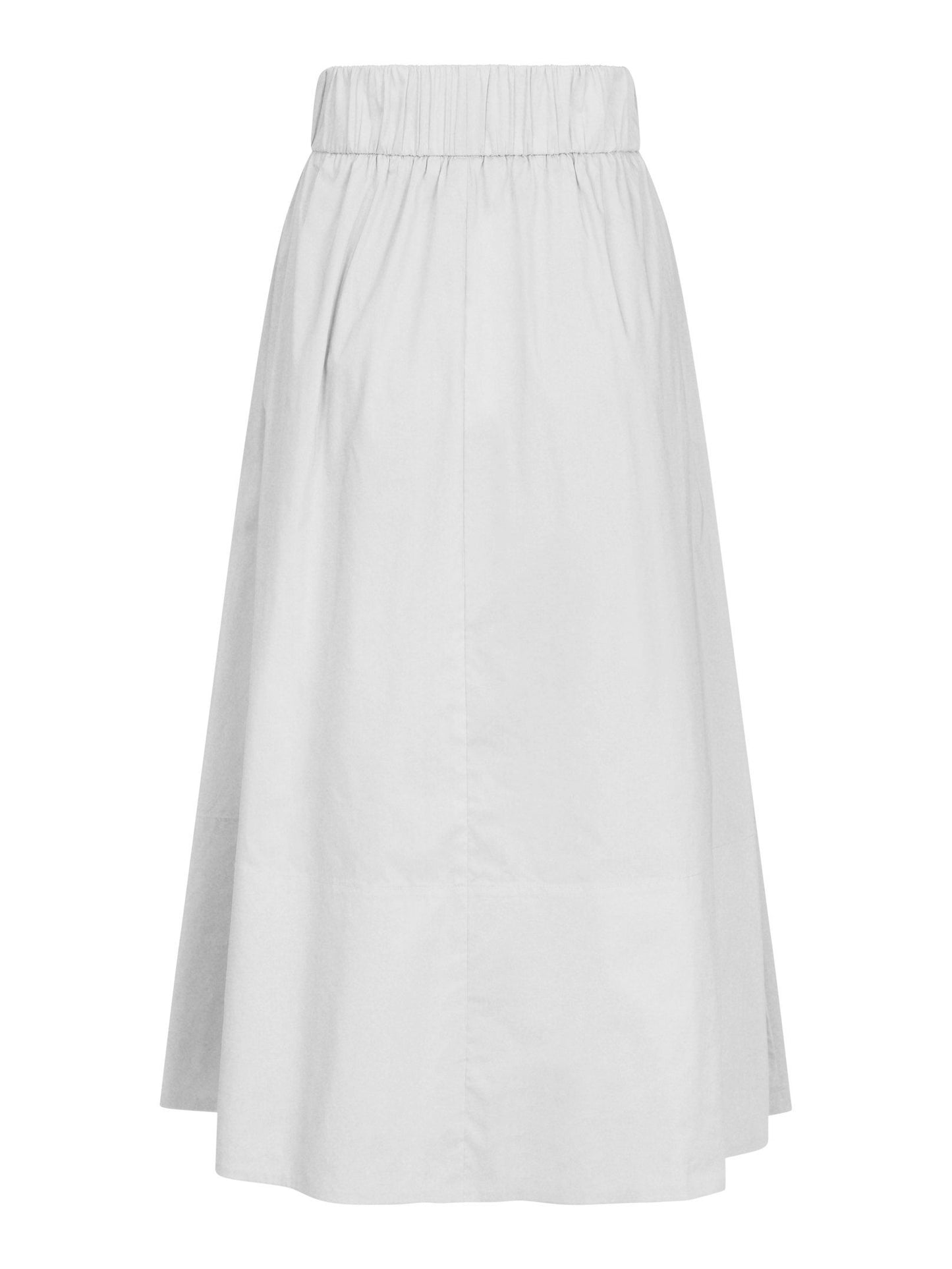 Yara Poplin Skirt Whtie Neo Noir