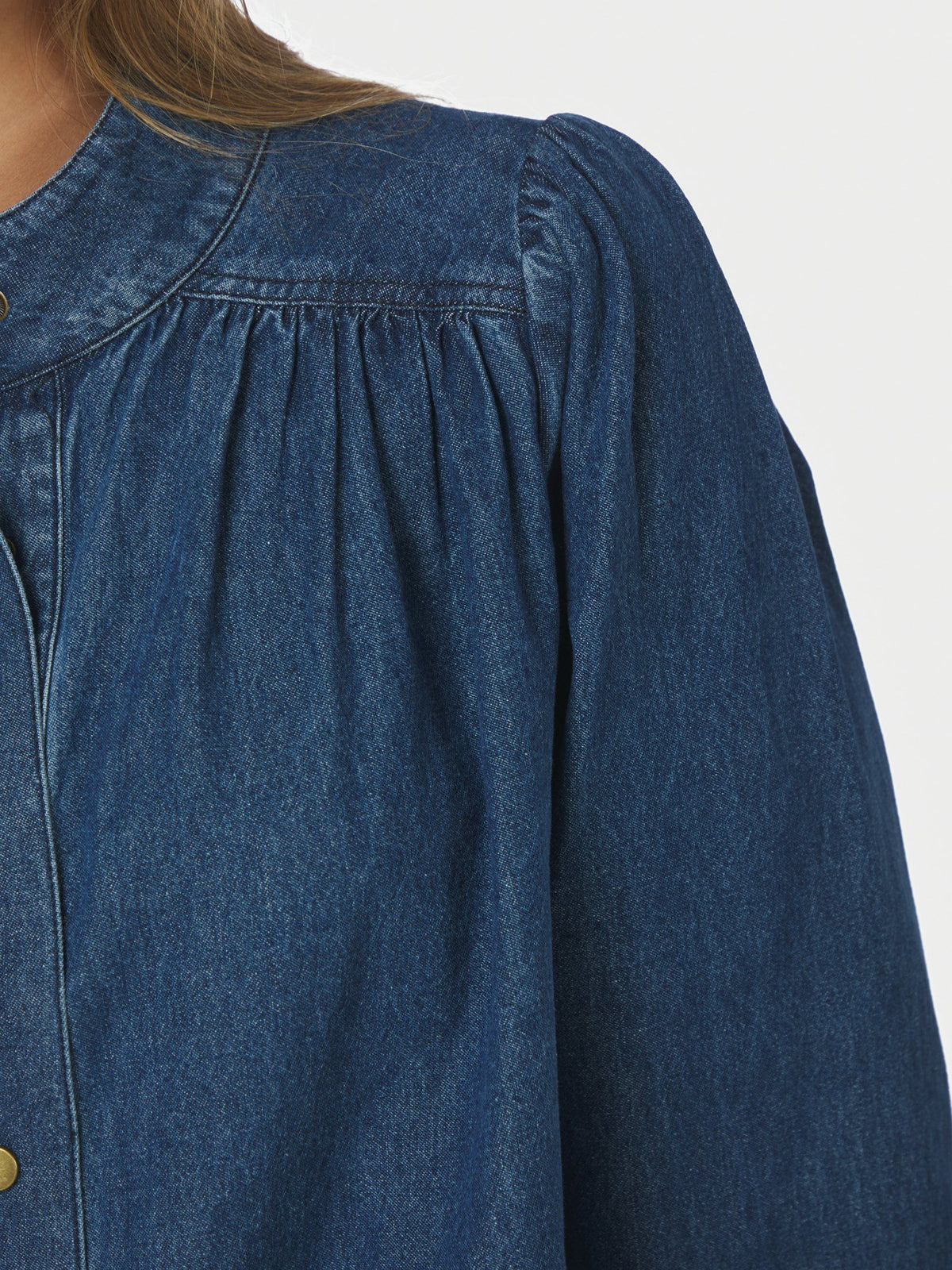 Melya Denim Shirt Blue Neo Noir