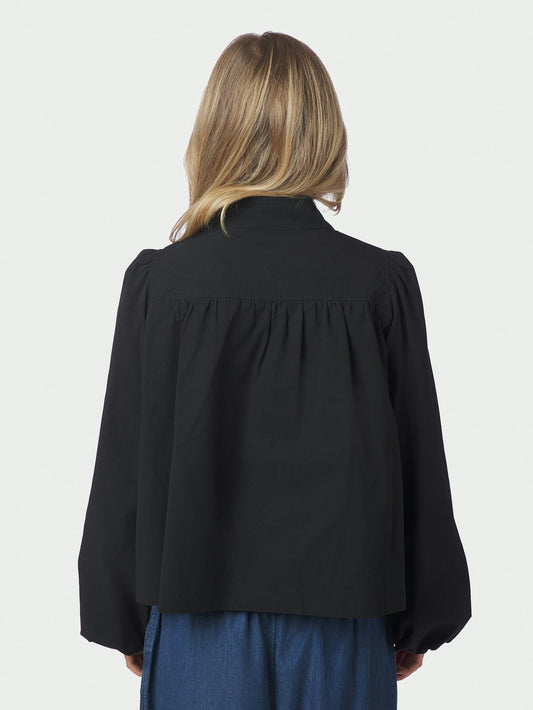 Tirsa Twill Jacket Black Neo Noir