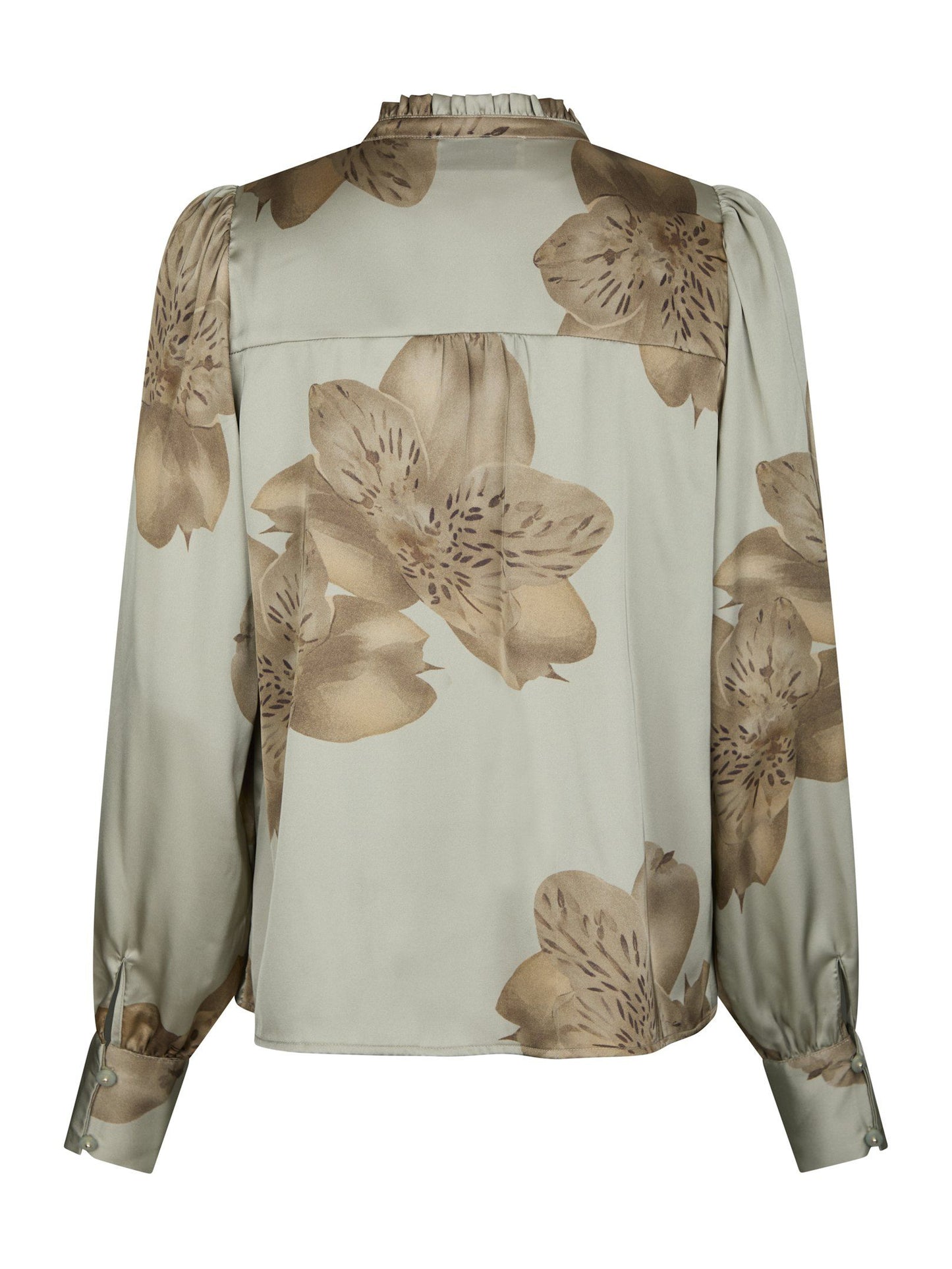 Massima Misty Orchid Blouse Smoke Green Neo Noir