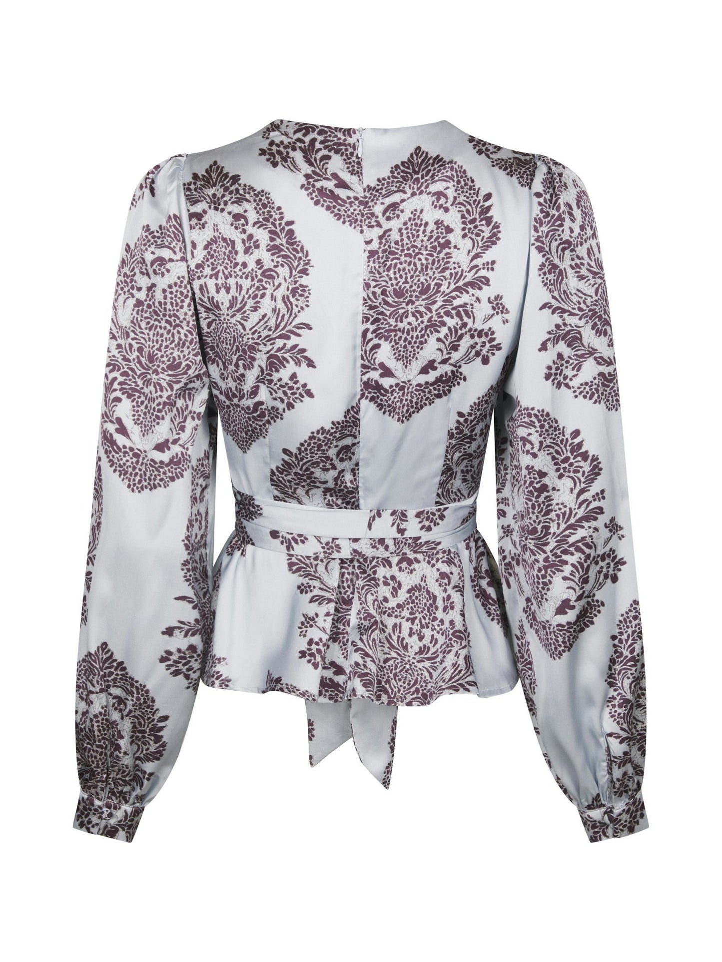 Rista Deco Drop Blouse Light Blue Neo Noir