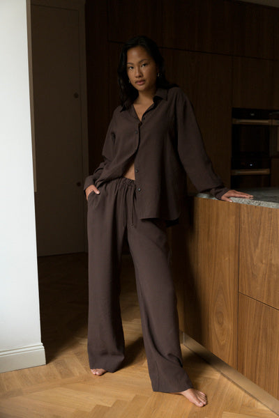 Vacant Pants Brown A Part of The Art