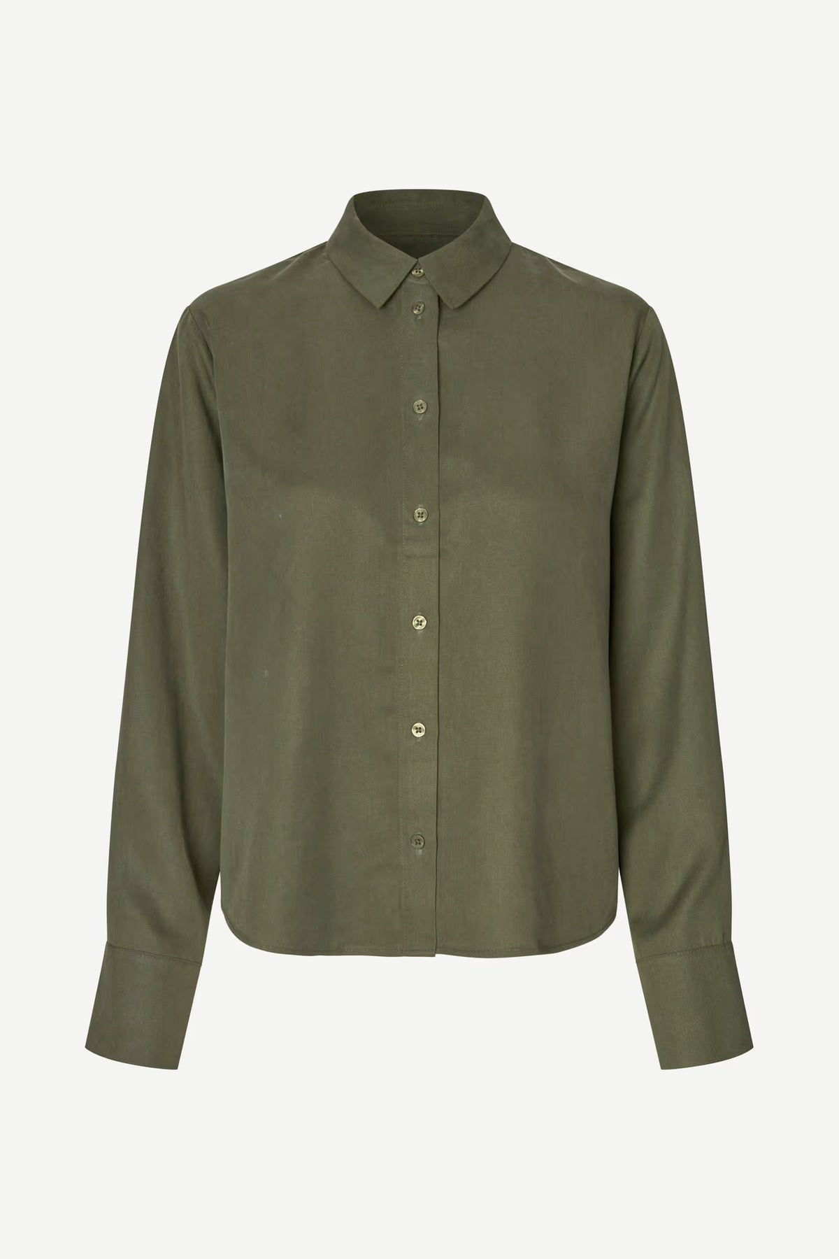 Samina LS Shirt 14028 Forest Night Samsoe Samsoe