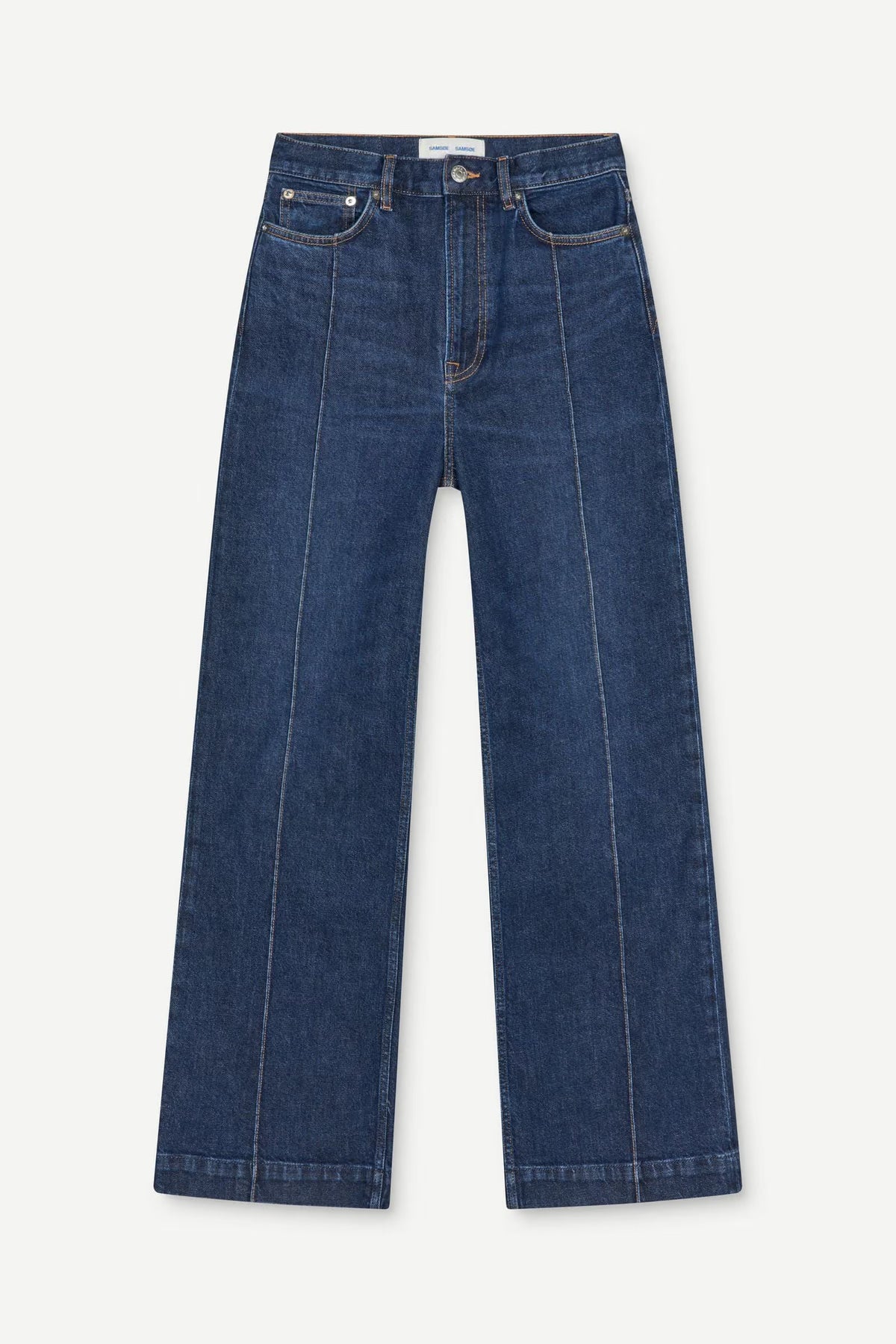Sarebecca Jeans Tuck 16139 Paris blue comfort Samsoe Samsoe
