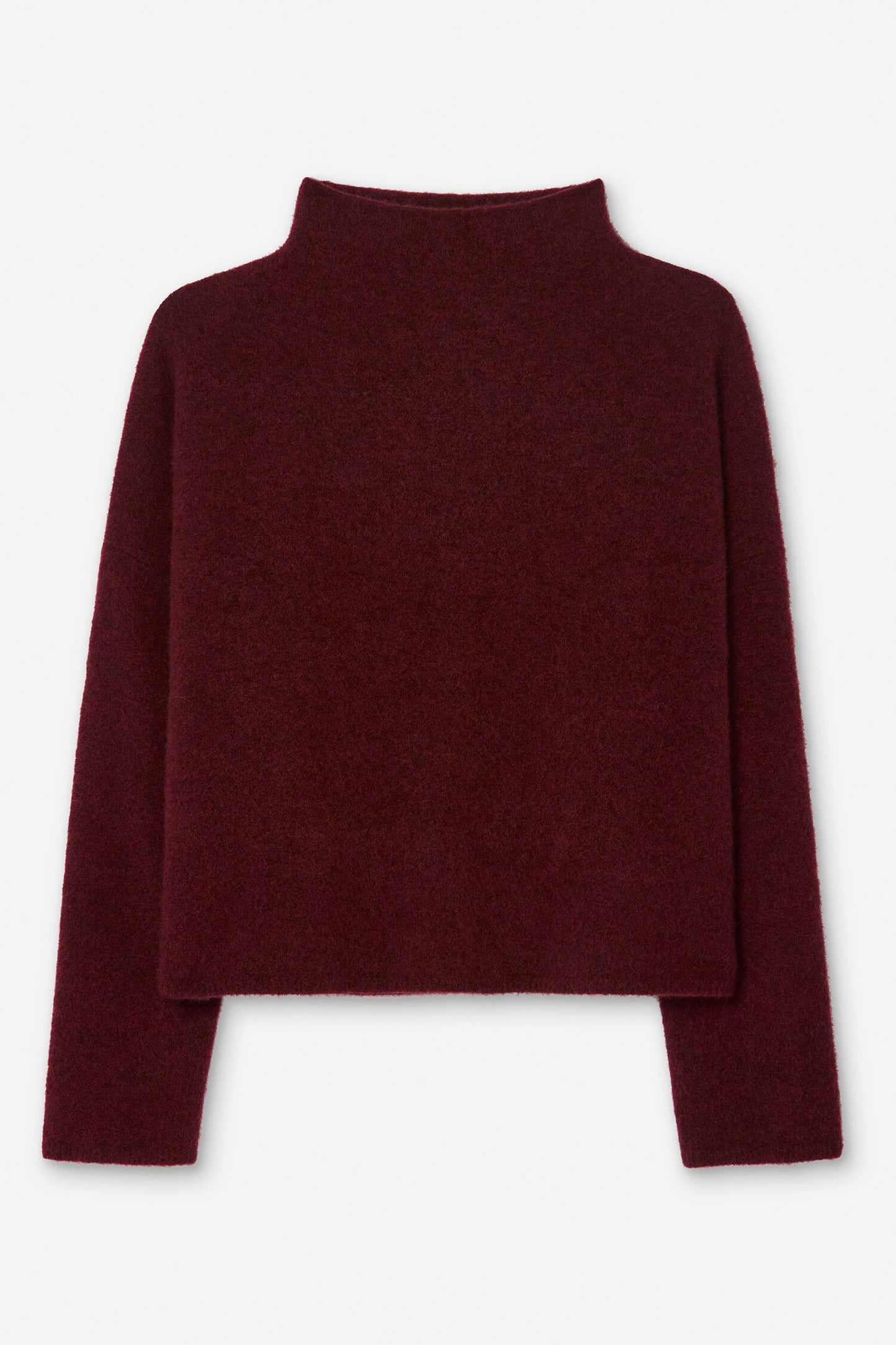 Mika Yak Funnelneck Sweater Mahogany Red Filippa K