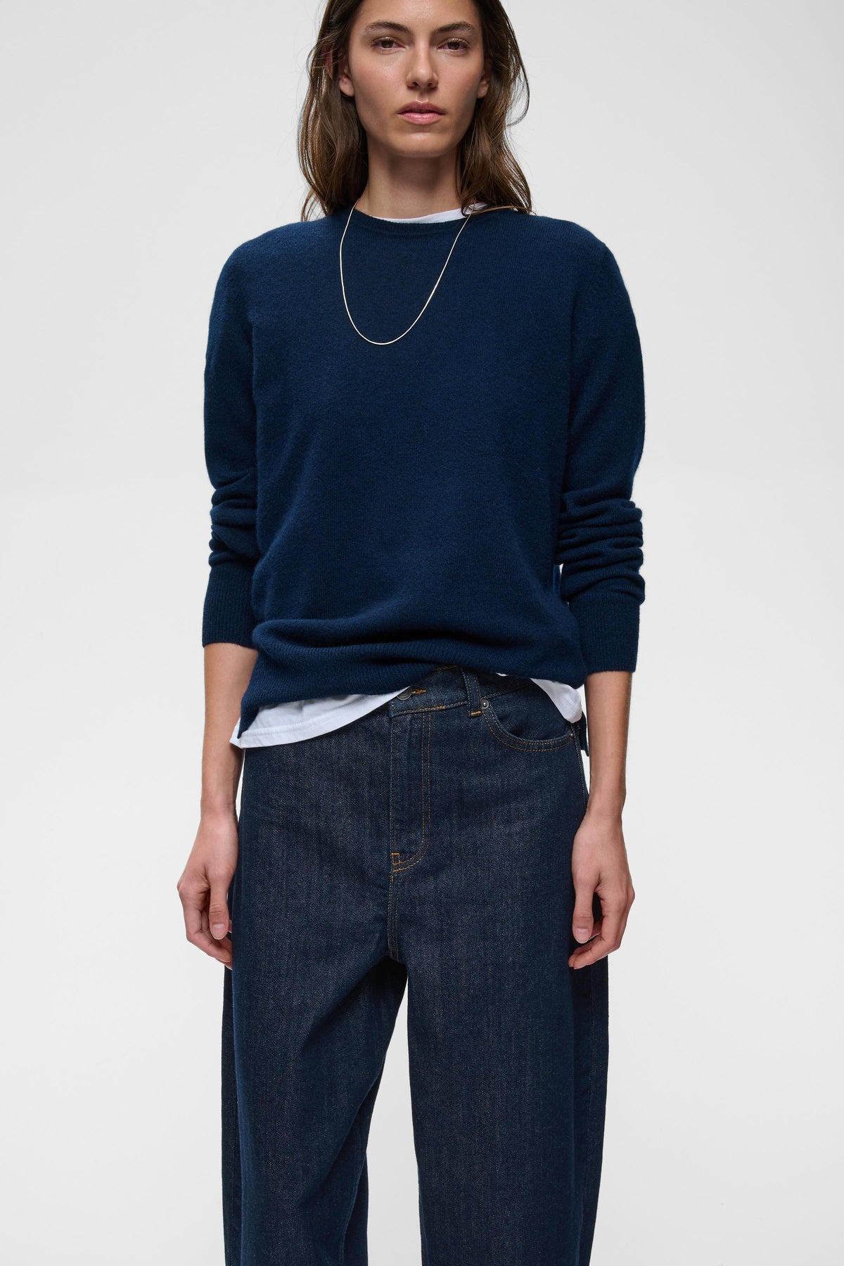 KarfinaIW Barrel Jeans Dark Blue Denim InWear