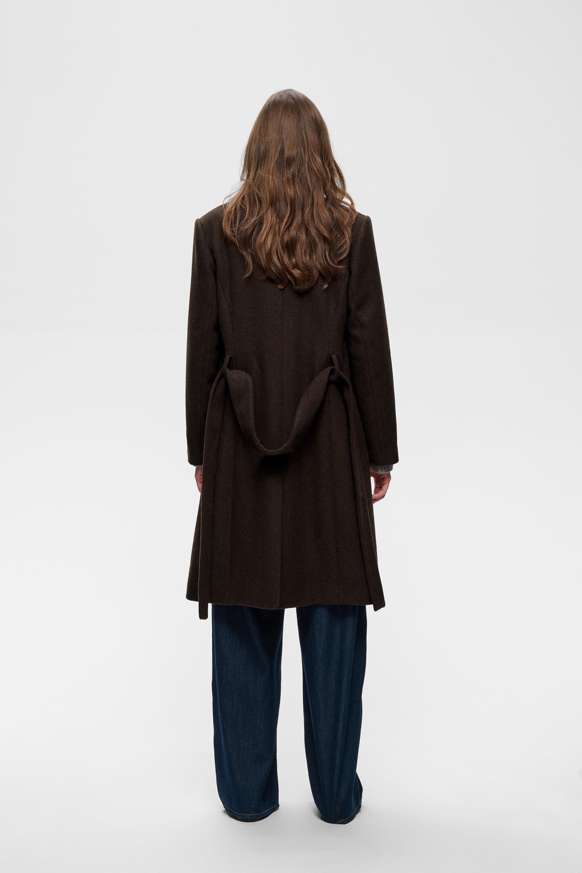ZorahIW Classic Coat Chocolate Brown InWear