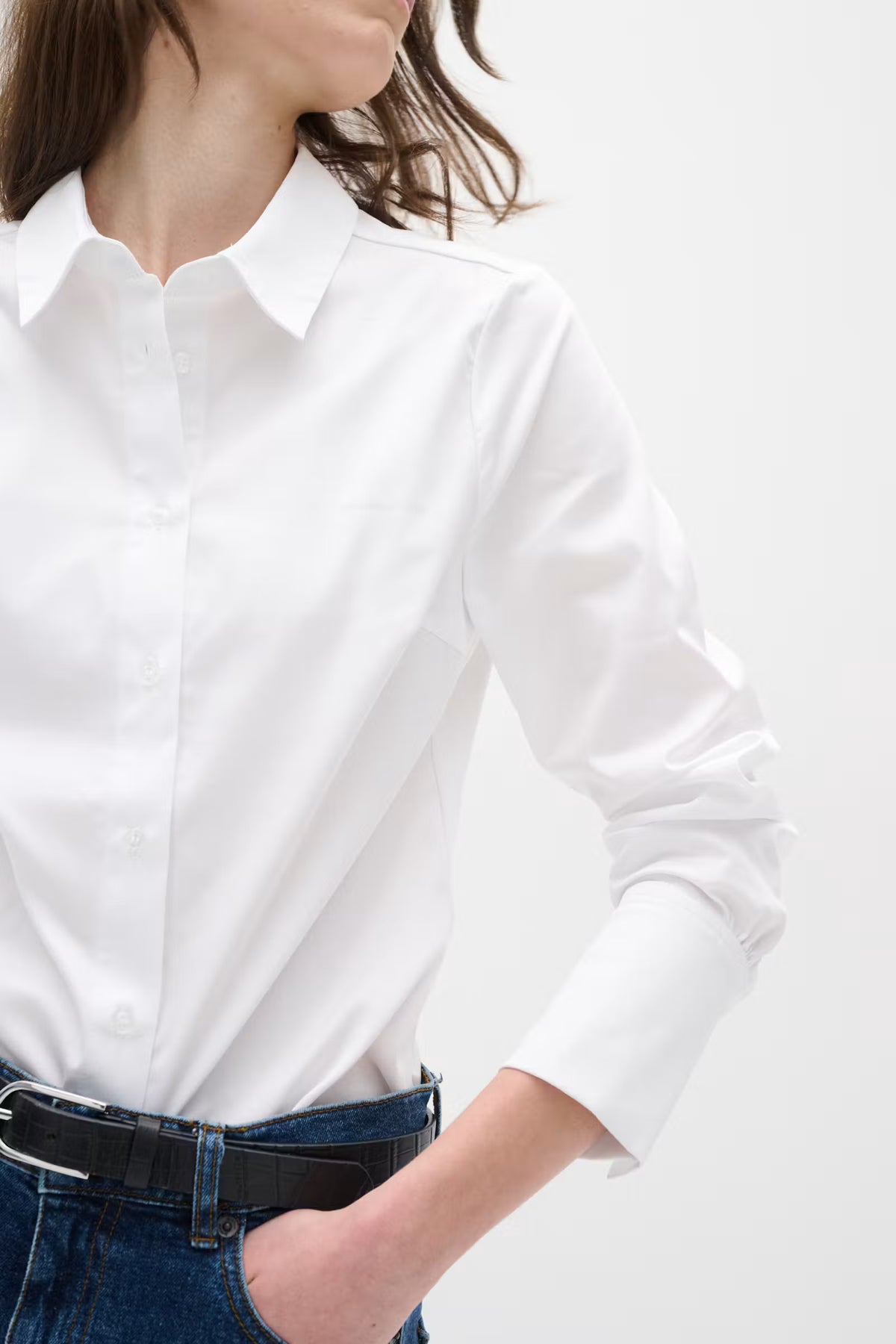CallyIW Shirt Pure White InWear
