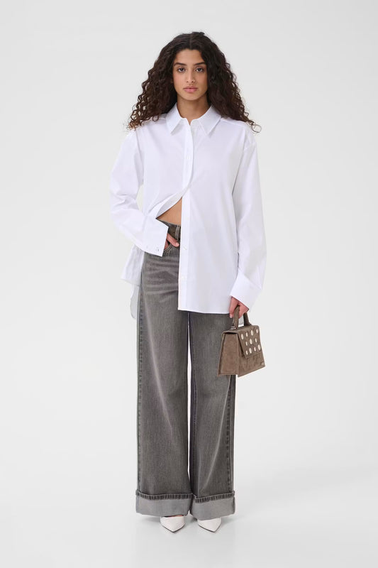 York Shirt Bright White Gestuz