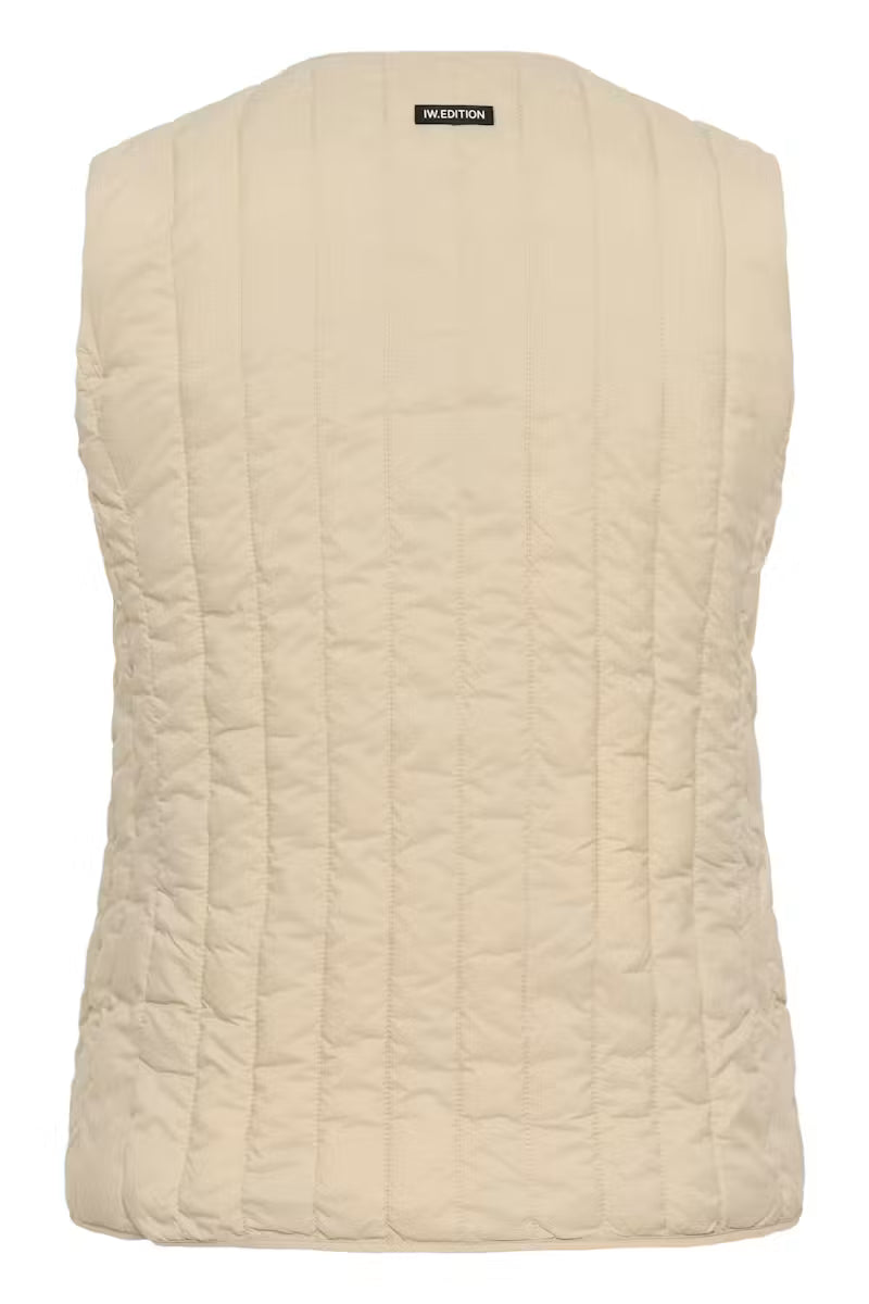 GlynIW Waistcoat Sandstone InWear
