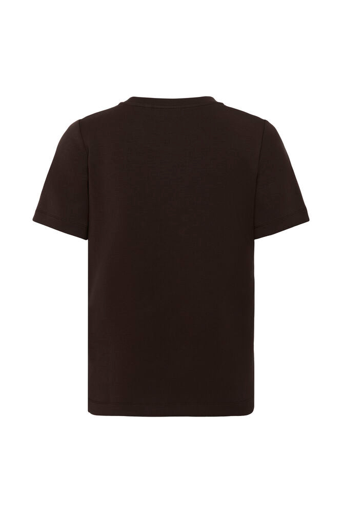 VincentIW Karmen T-Shirt Chocolate Brown InWear