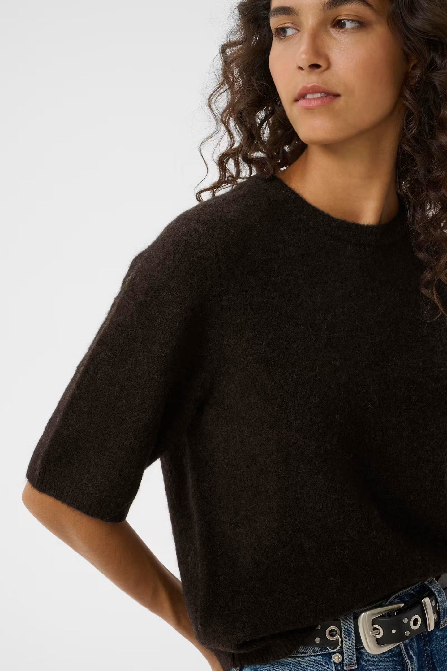 AlphaGZ SS Tee Ganache Melange/Brown Gestuz