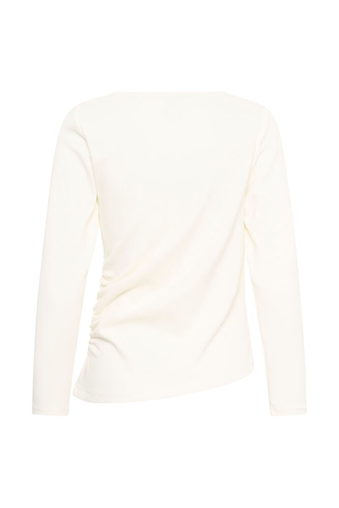 Helle Asymmetric Blouse Snow White My Essential Wardrobe
