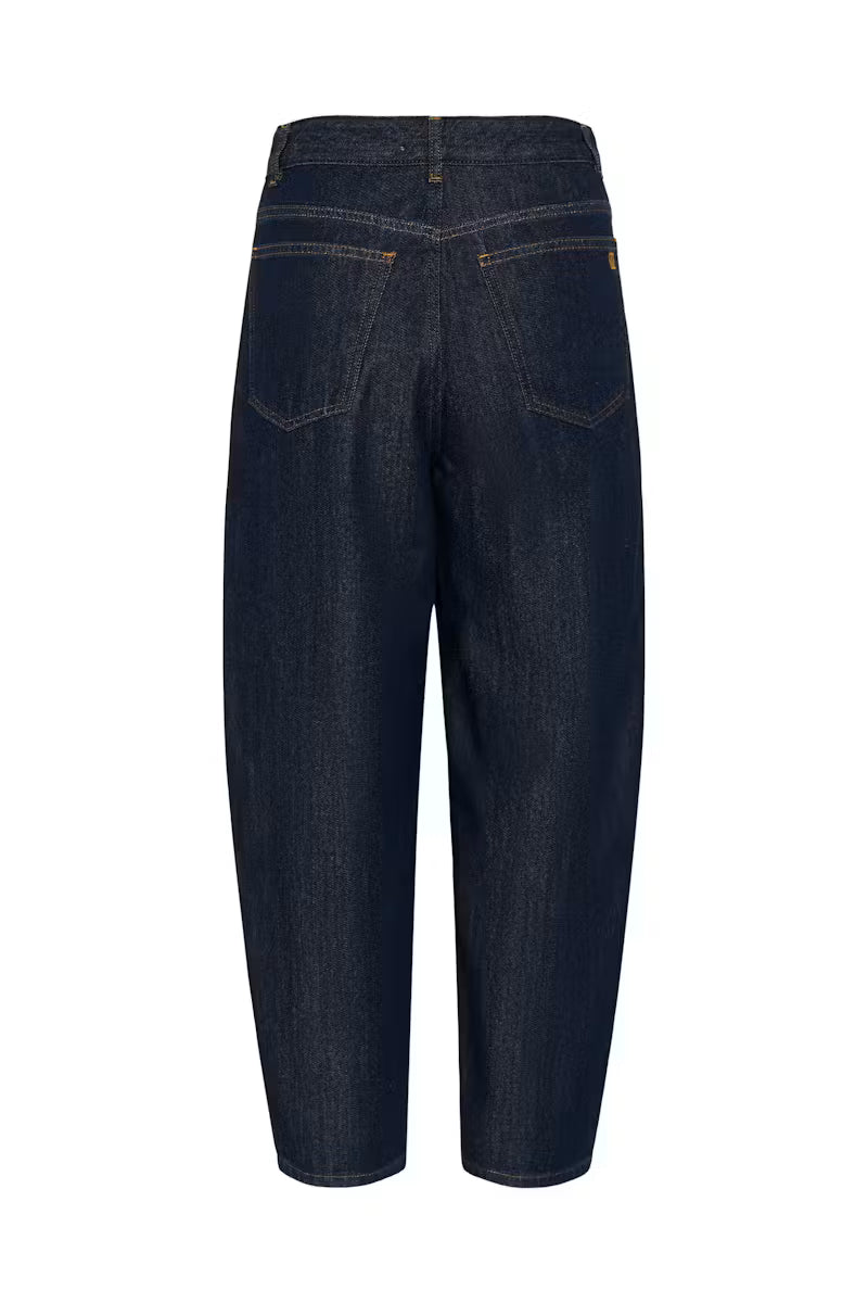 KarfinaIW Barrel Jeans Dark Blue Denim InWear