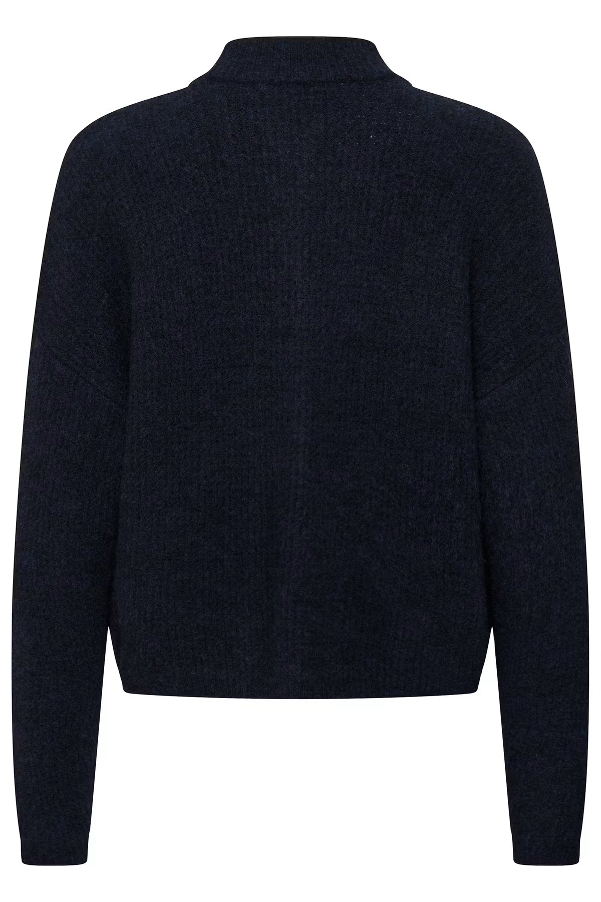 AlphaGZ Short Cardigan Navy Melange/Blue Gestuz