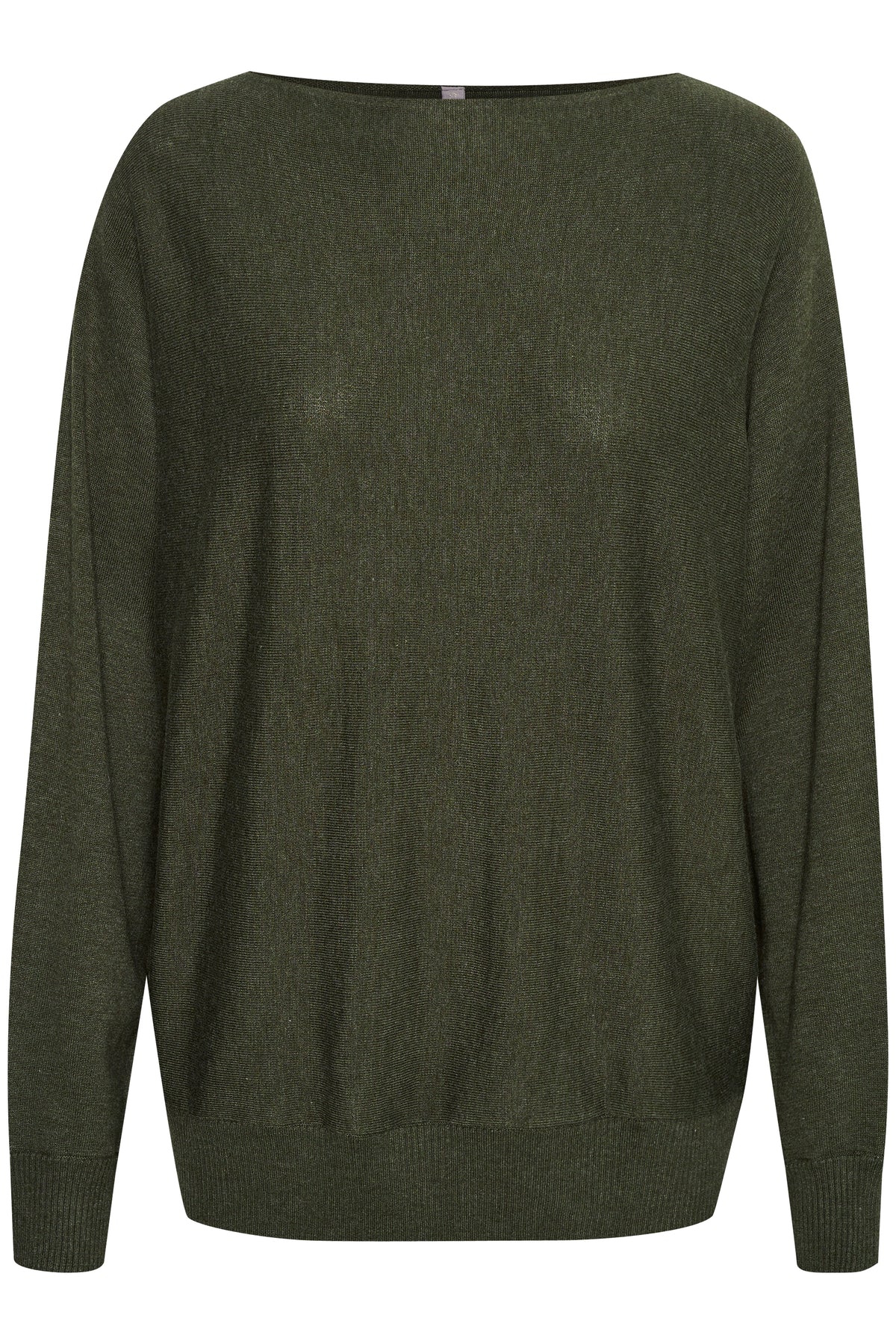 Annemarie Batwing Jumper Olive Night Mel Culture