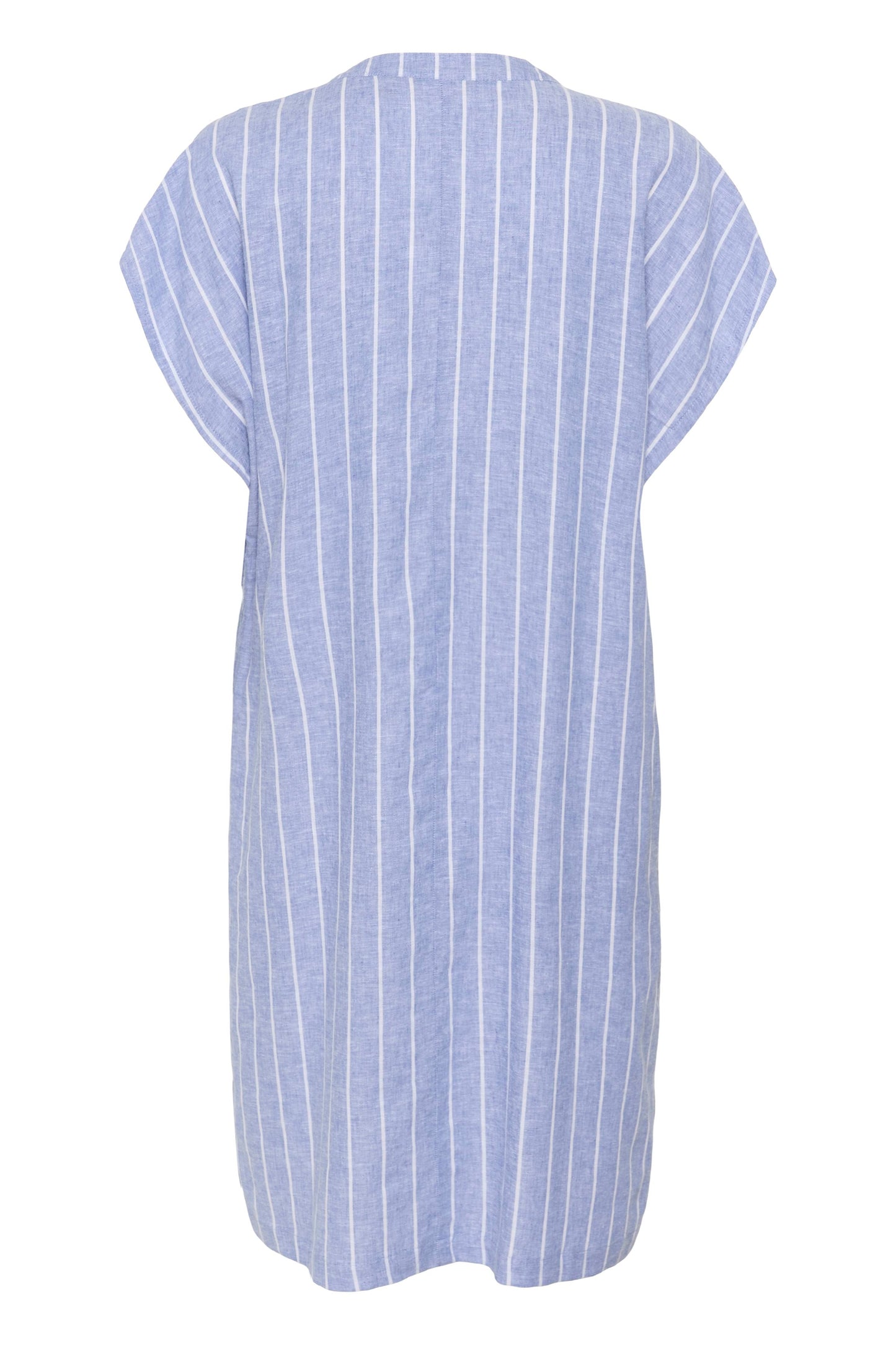 Arletty Dress Powder Blue/Gardenia Stripe Culture
