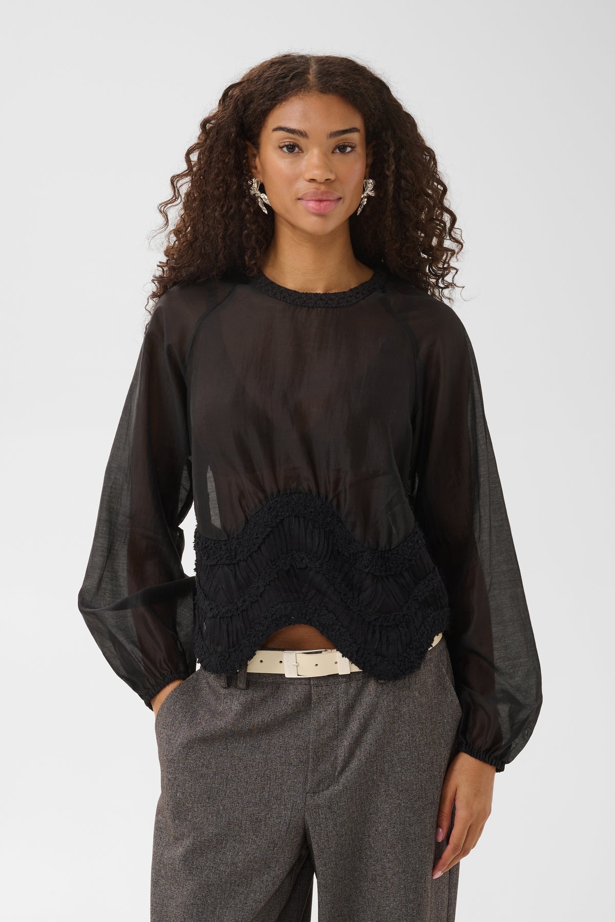 Shana Blouse Black Culture