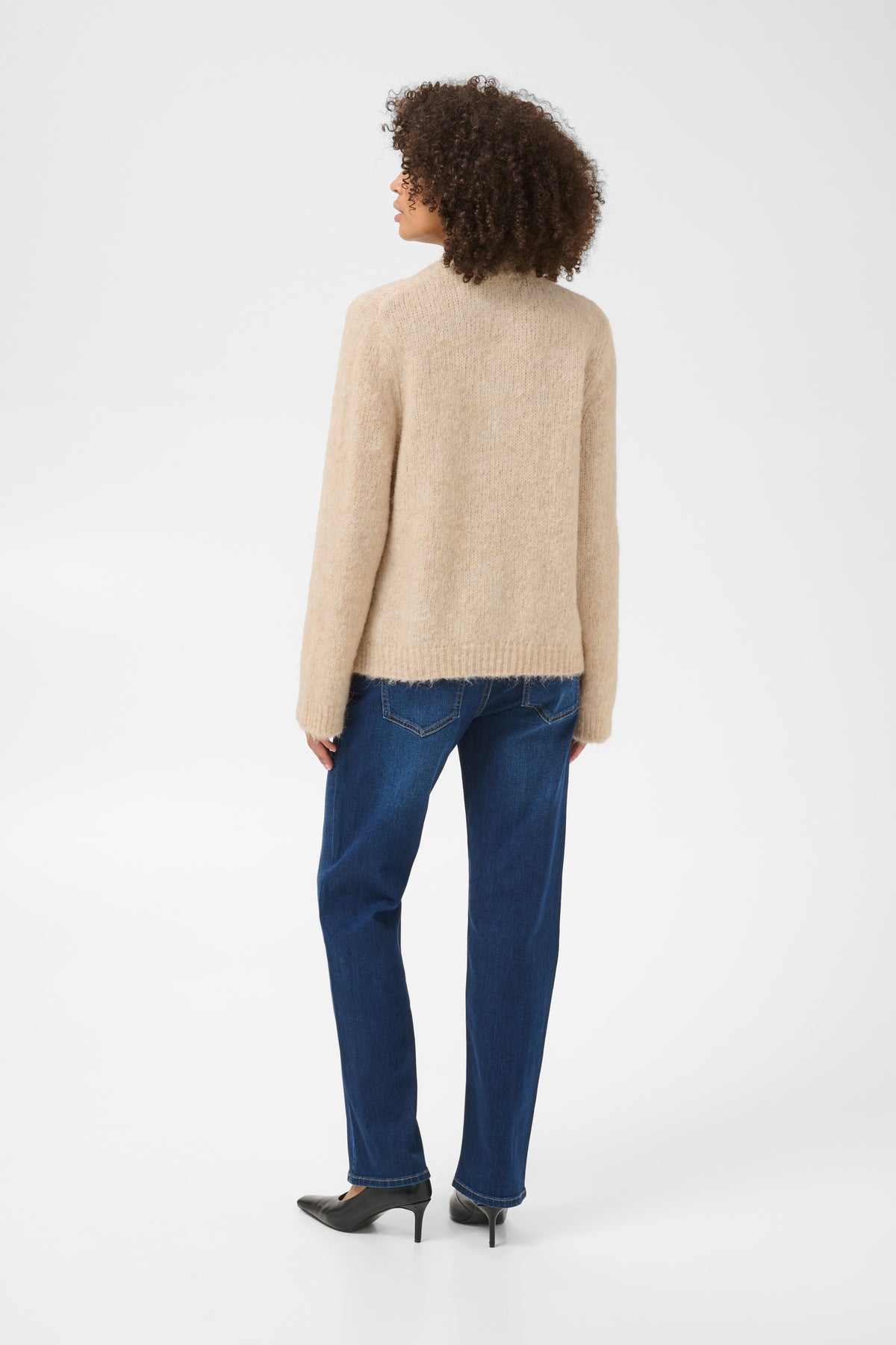 Anthea Cardigan Warm Sand Mel Culture