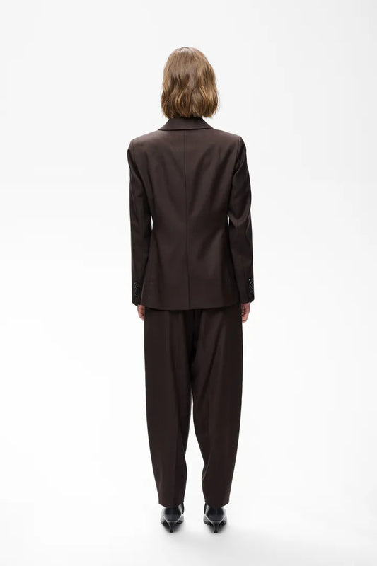 CadieIW Mel Core Blazer Chocolate Brown Mel InWear