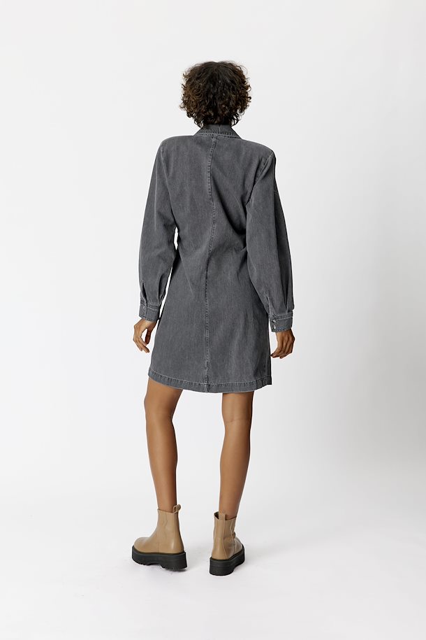 GlendaGZ Short Dress Washed Light Grey Gestuz