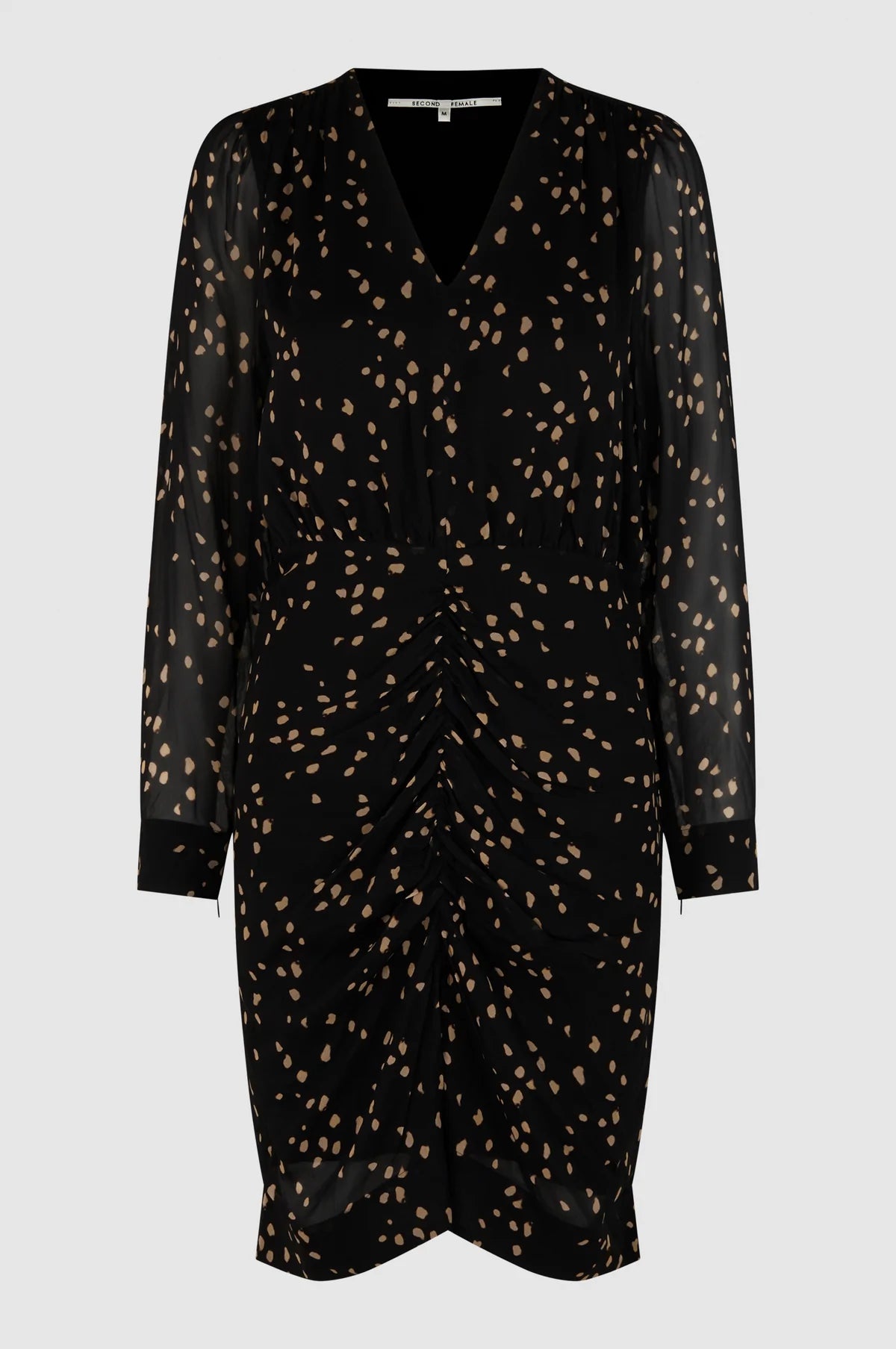Mild Fitted Dress Black Second Female
