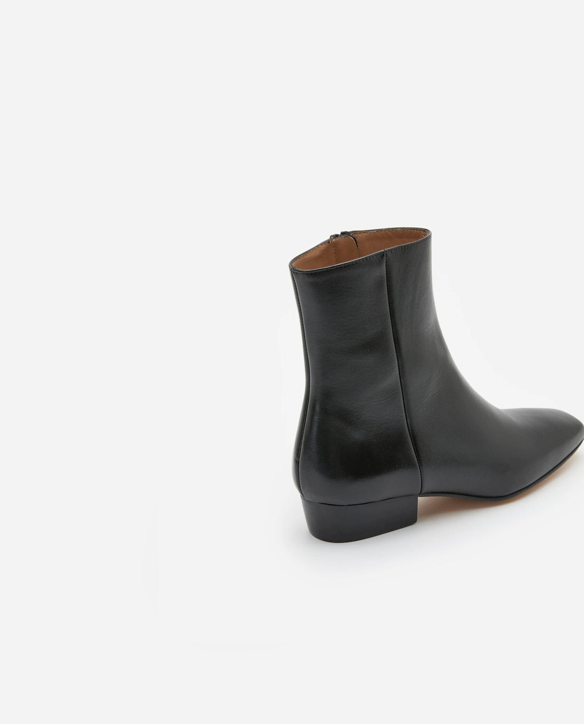 Rami Black Leather Flattered