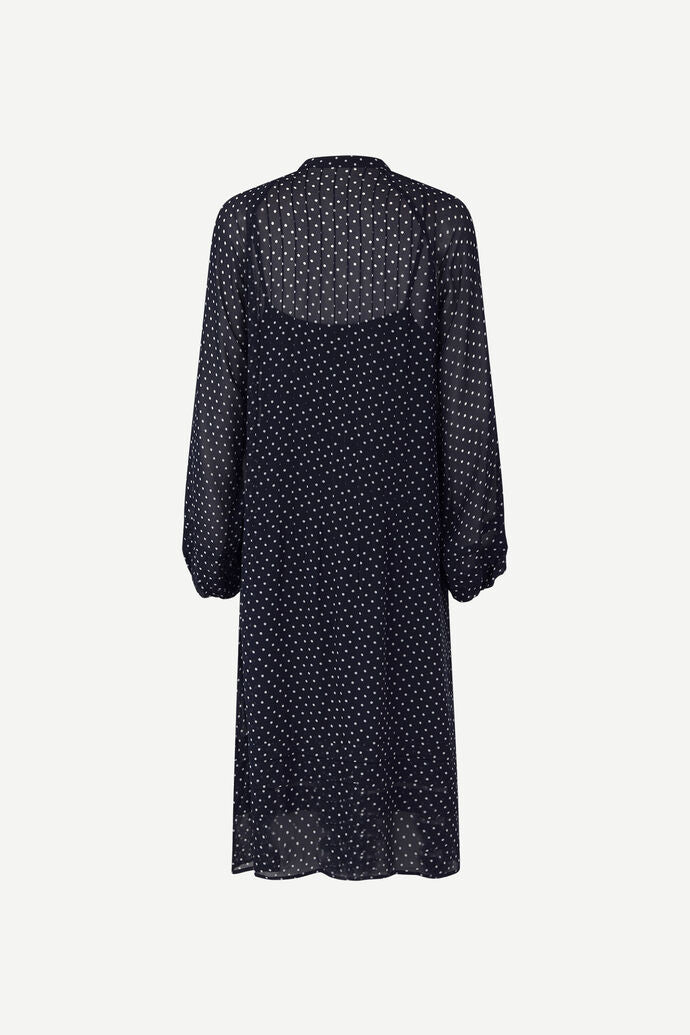 Elma Shirt Dress Aop Dots Samsoe Samsoe