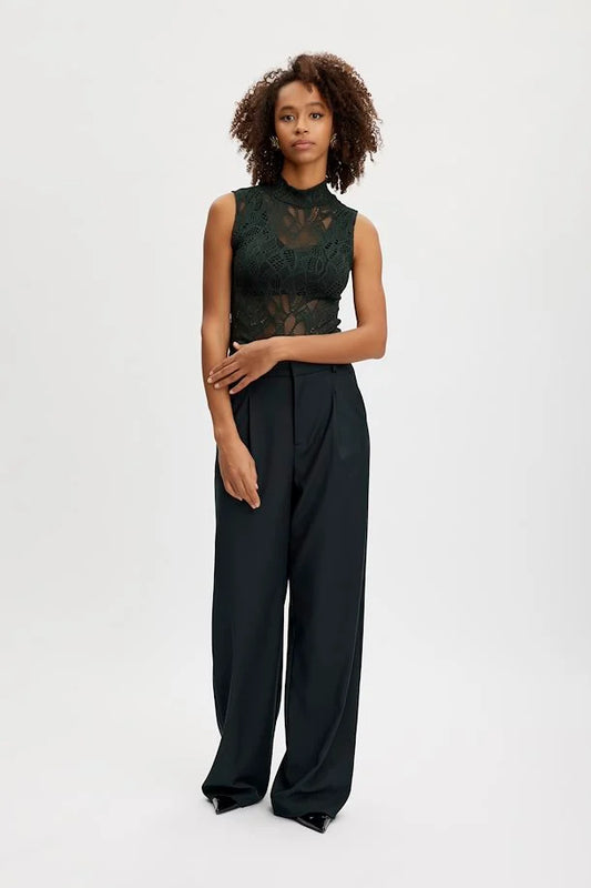 HilmaGZ Lace Tank Top Jet Set Gestuz
