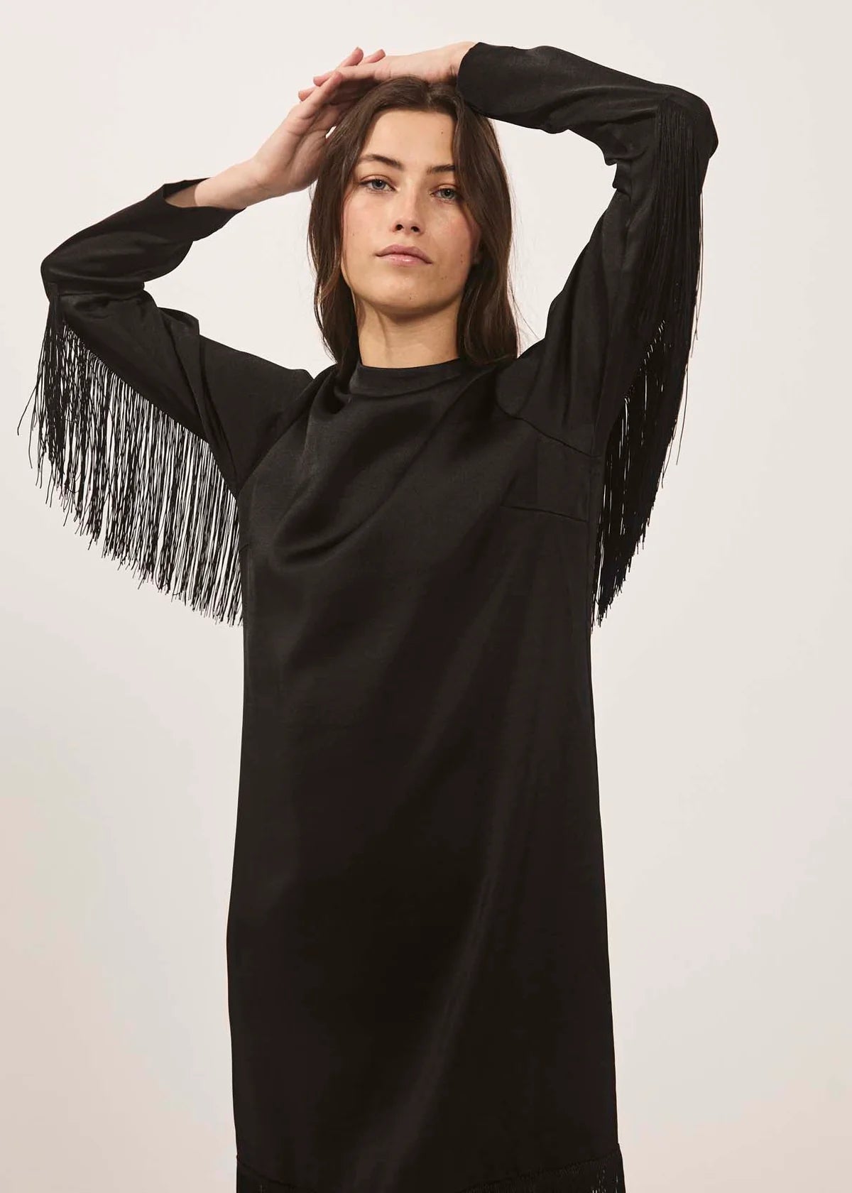 Gili Short Dress Black Norr