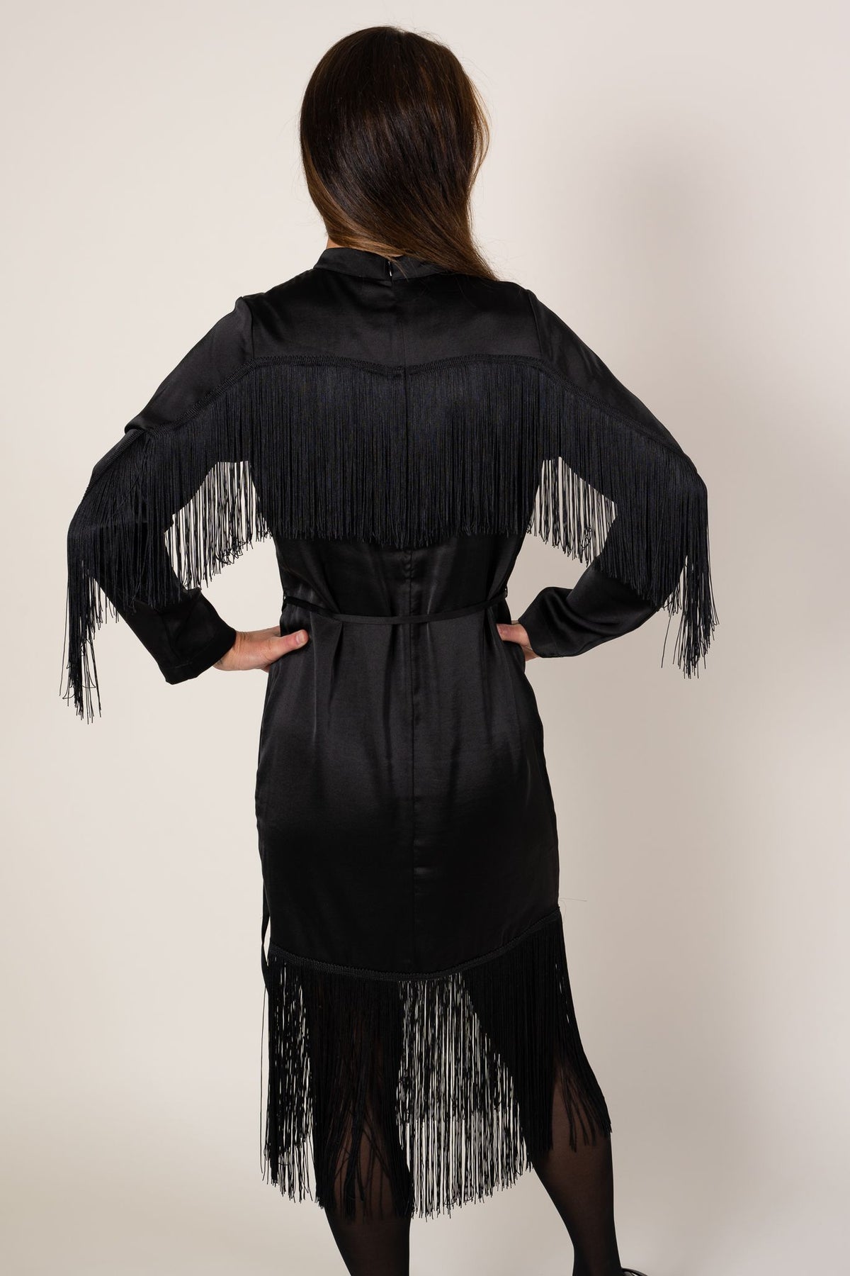 Gili Short Dress Black Norr