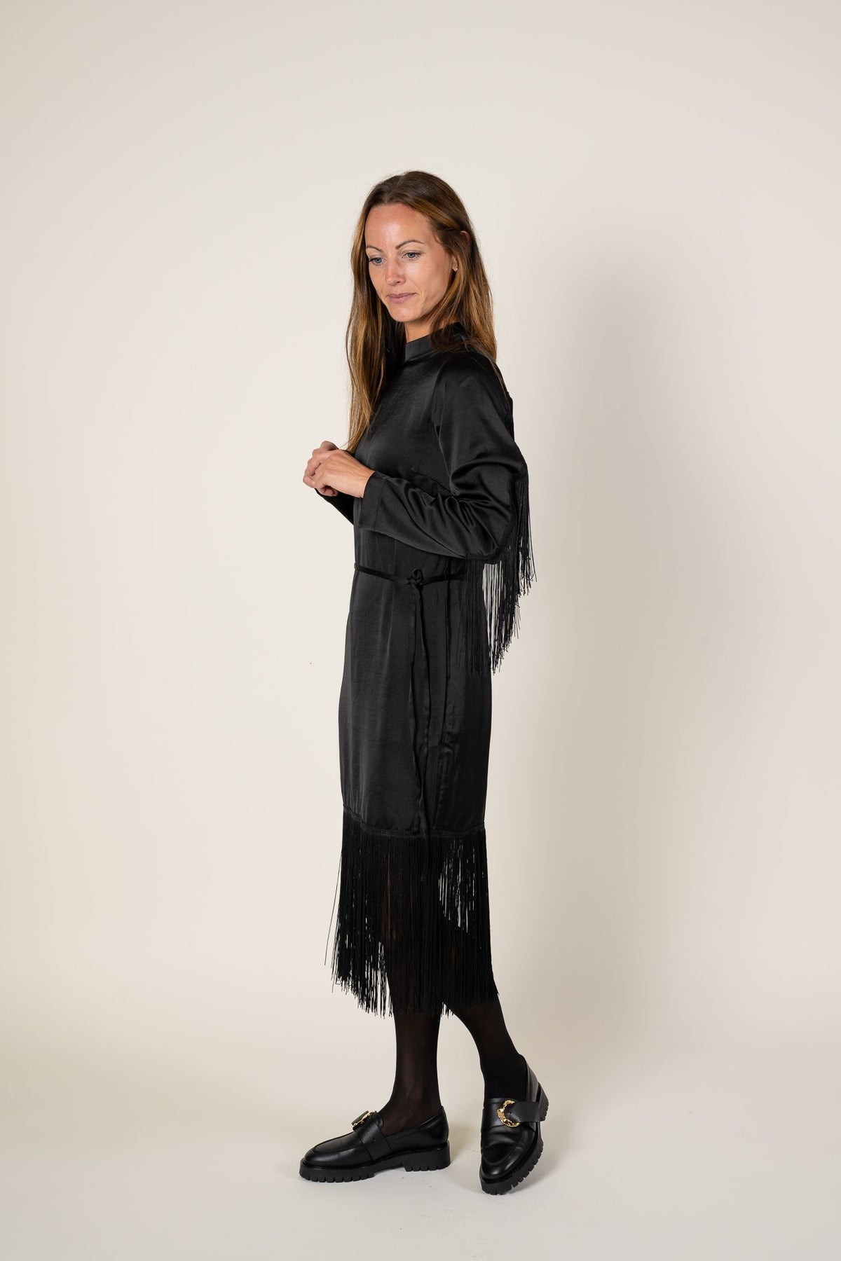 Gili Short Dress Black Norr