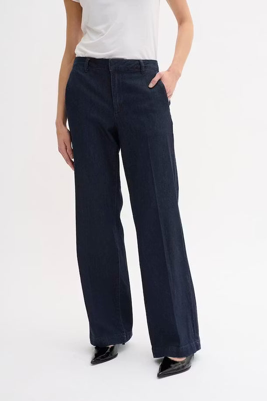 30 The Lara 115 Pants Dark Blue Un-Wash My Essential Wardrobe