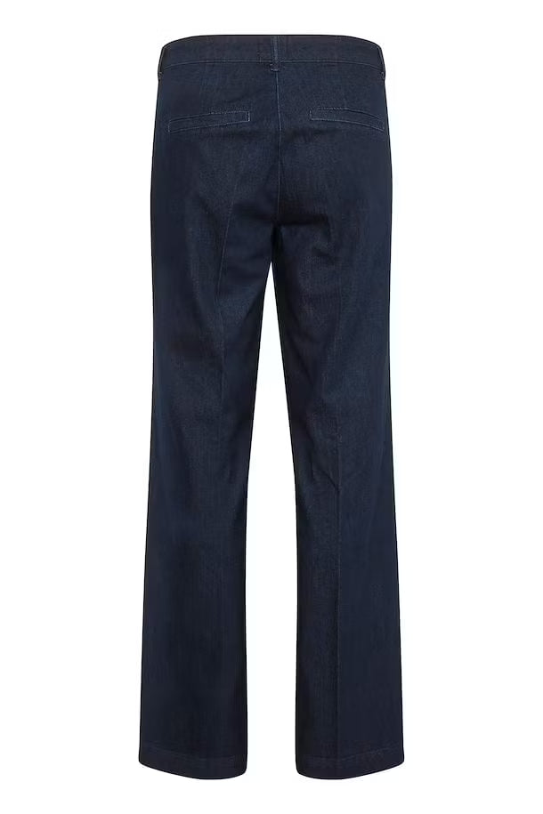 30 The Lara 115 Pants Dark Blue Un-Wash My Essential Wardrobe