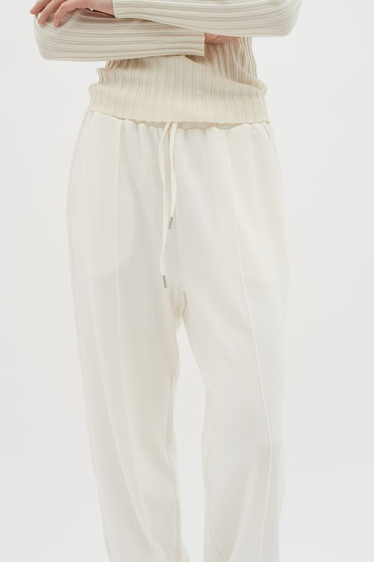 LeicentIW Pants Whisper White InWear