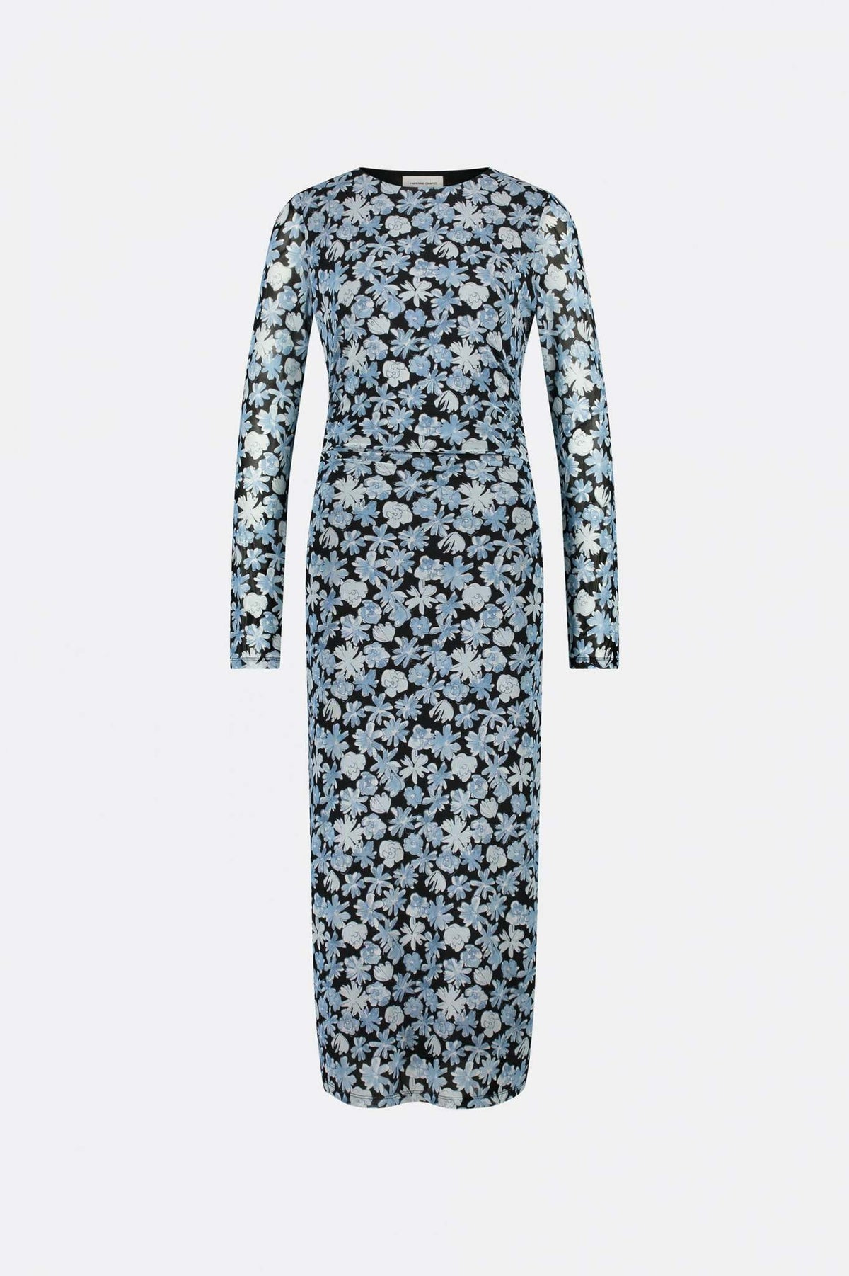 Zita Dress Black/Bright Blue Fabienne Chapot
