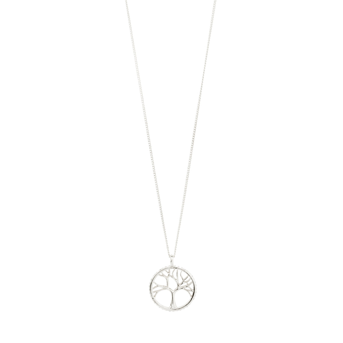 Alia Recycled Necklace Silver Pilgrim
