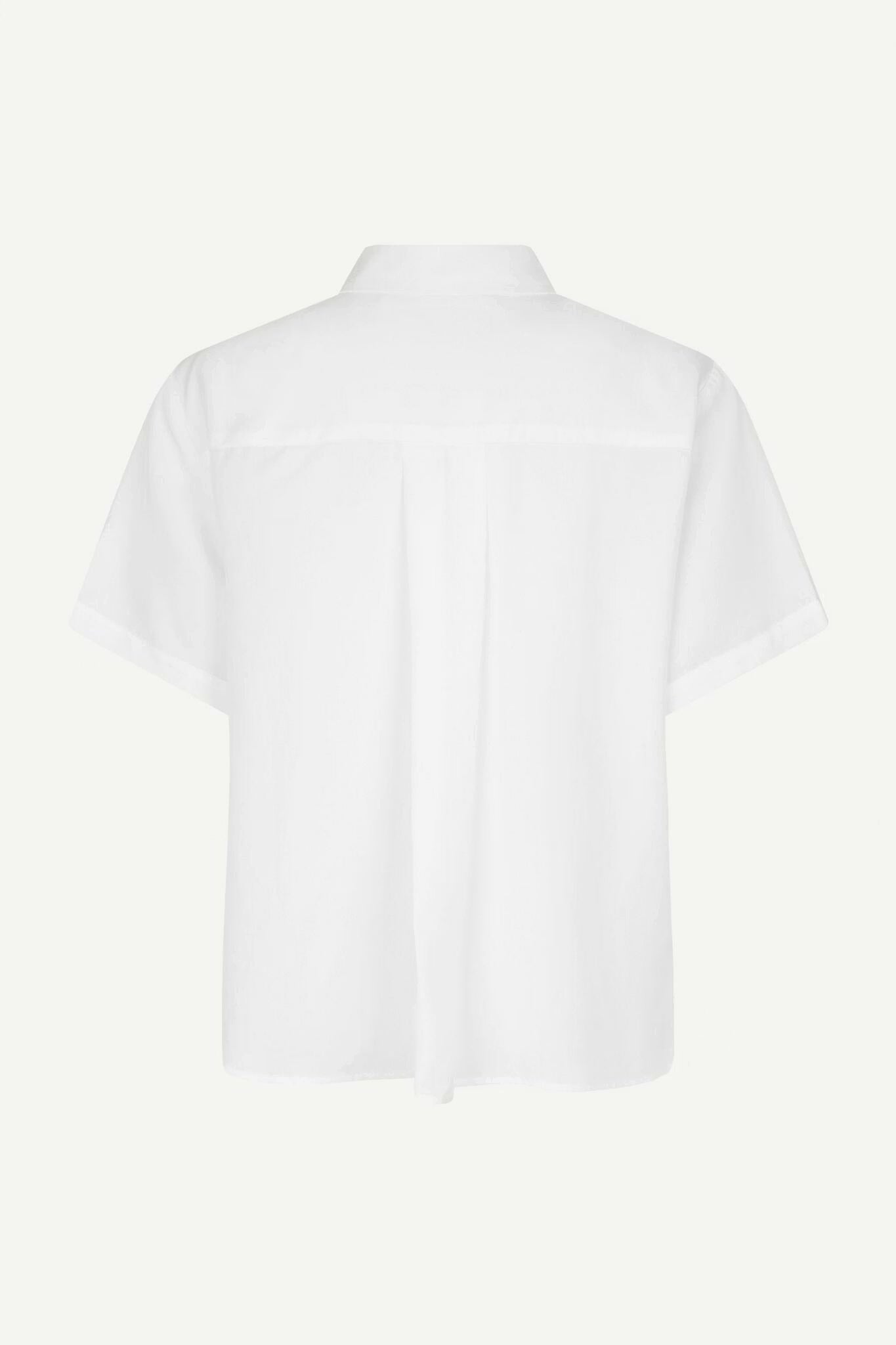 Mina SS Shirt 14028 White Samsoe Samsoe
