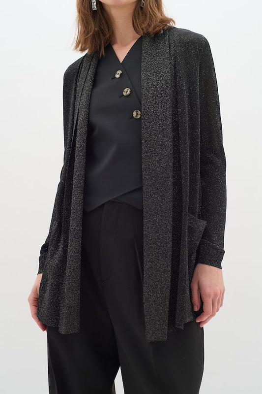 ThaniIW Cardigan Glitter Black InWear
