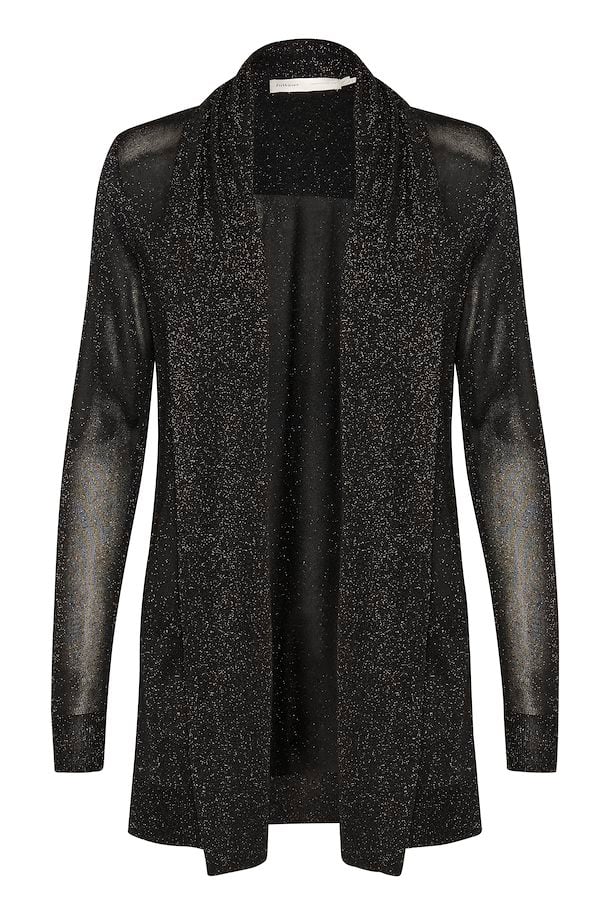 ThaniIW Cardigan Glitter Black InWear