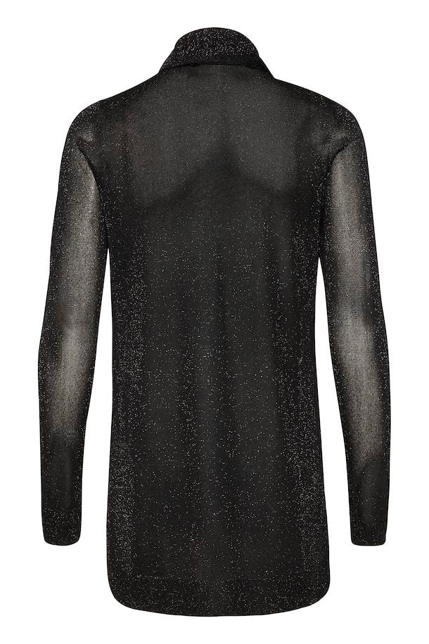 ThaniIW Cardigan Glitter Black InWear