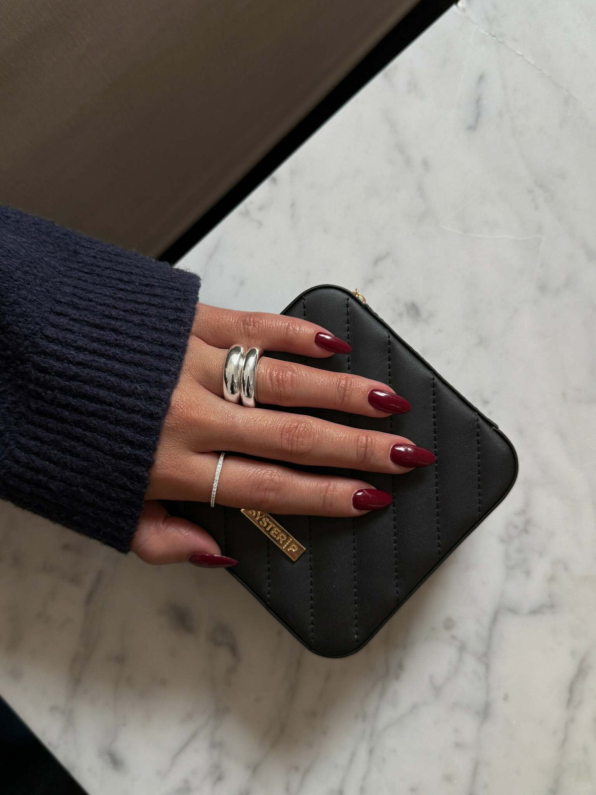 Jewelry Case Small Black Syster P