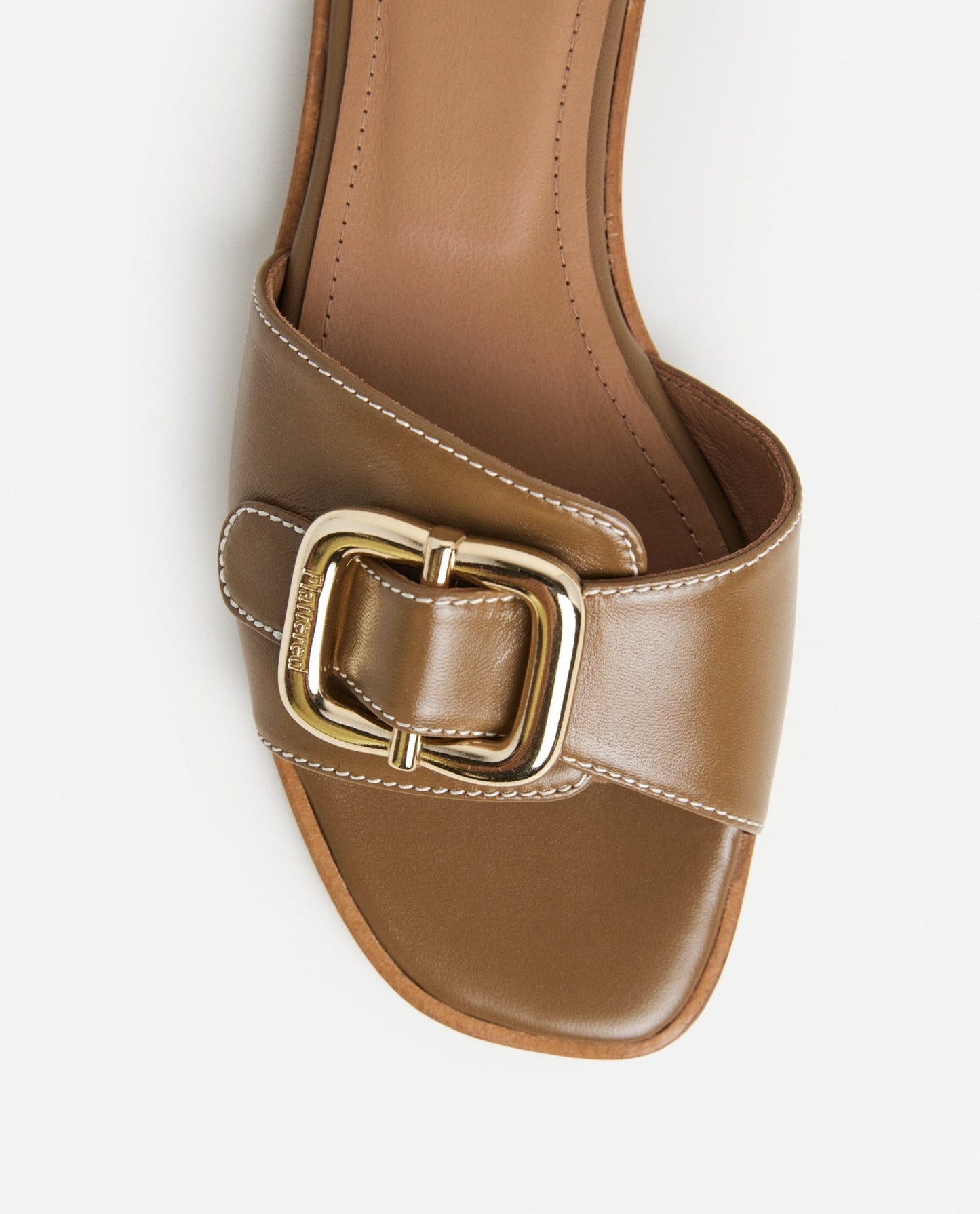 Mimi Leather Olive Flattered